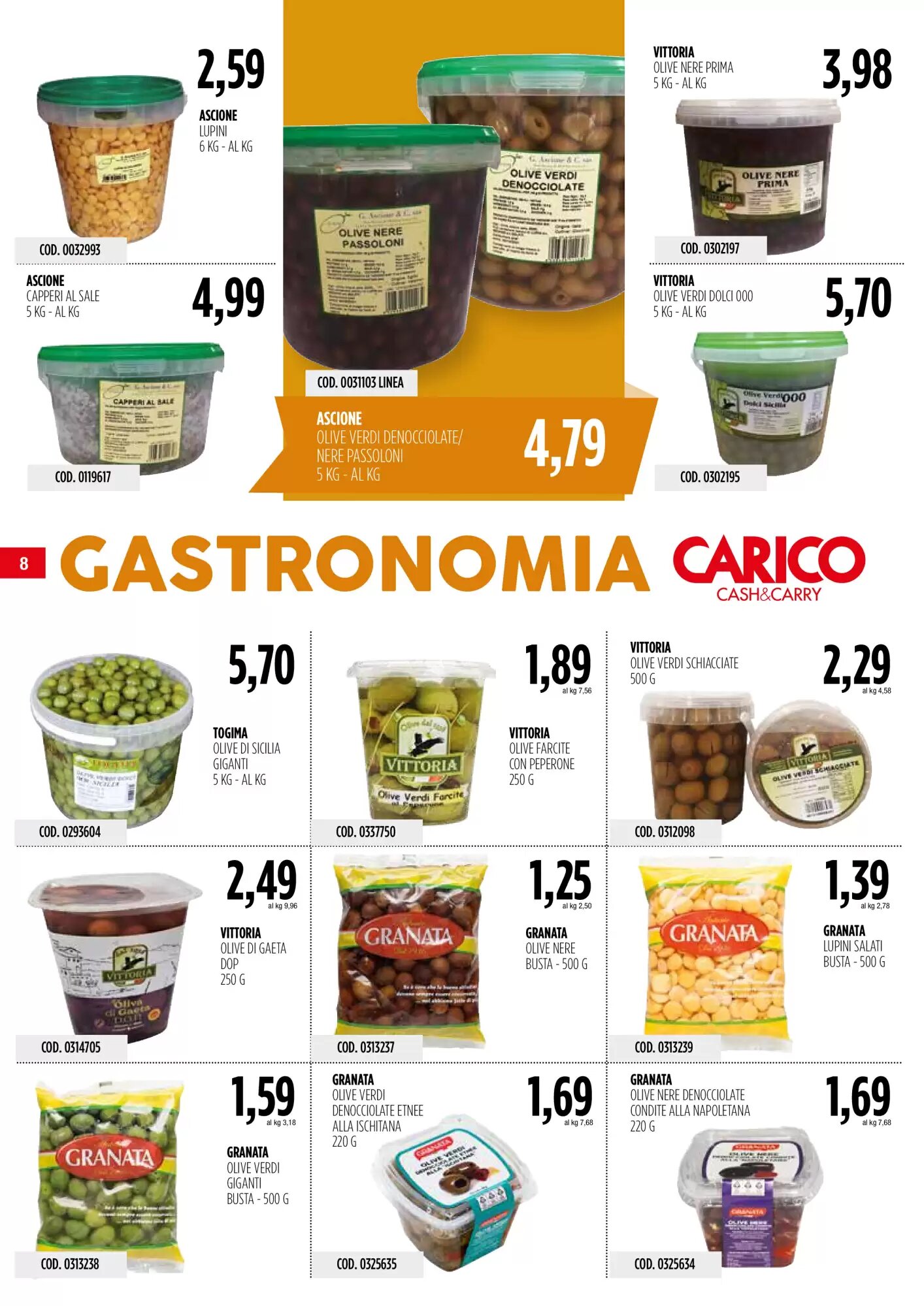 Volantino promozionale Carico Cash & Carry  valide dal 08/10/2026 - Pagina 8.