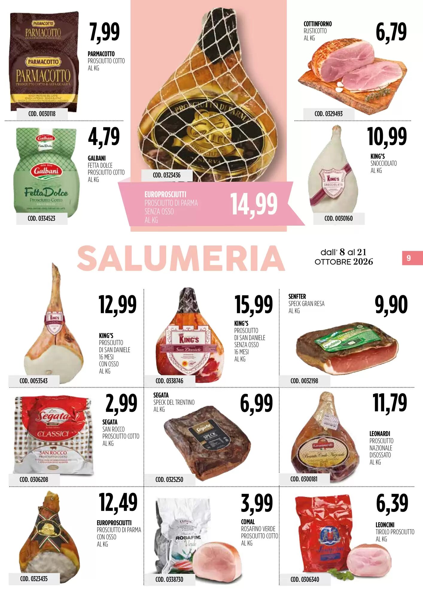 Volantino promozionale Carico Cash & Carry  valide dal 08/10/2026 - Pagina 9.
