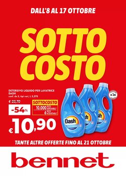 Volantino promozionale Bennet  valide dal 08/10/2026