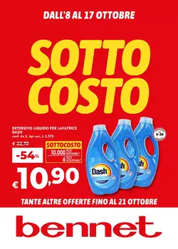 Volantino promozionale Bennet  valide dal 08/10/2026