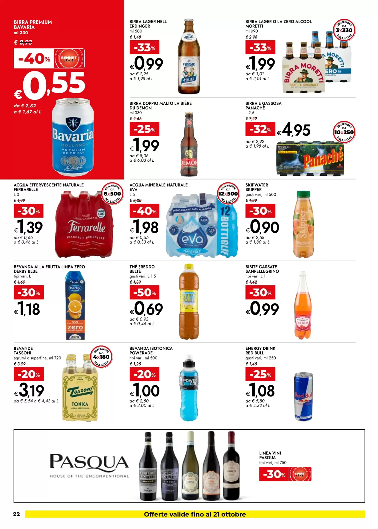 Volantino promozionale Bennet  valide dal 08/10/2026 - Pagina 22.