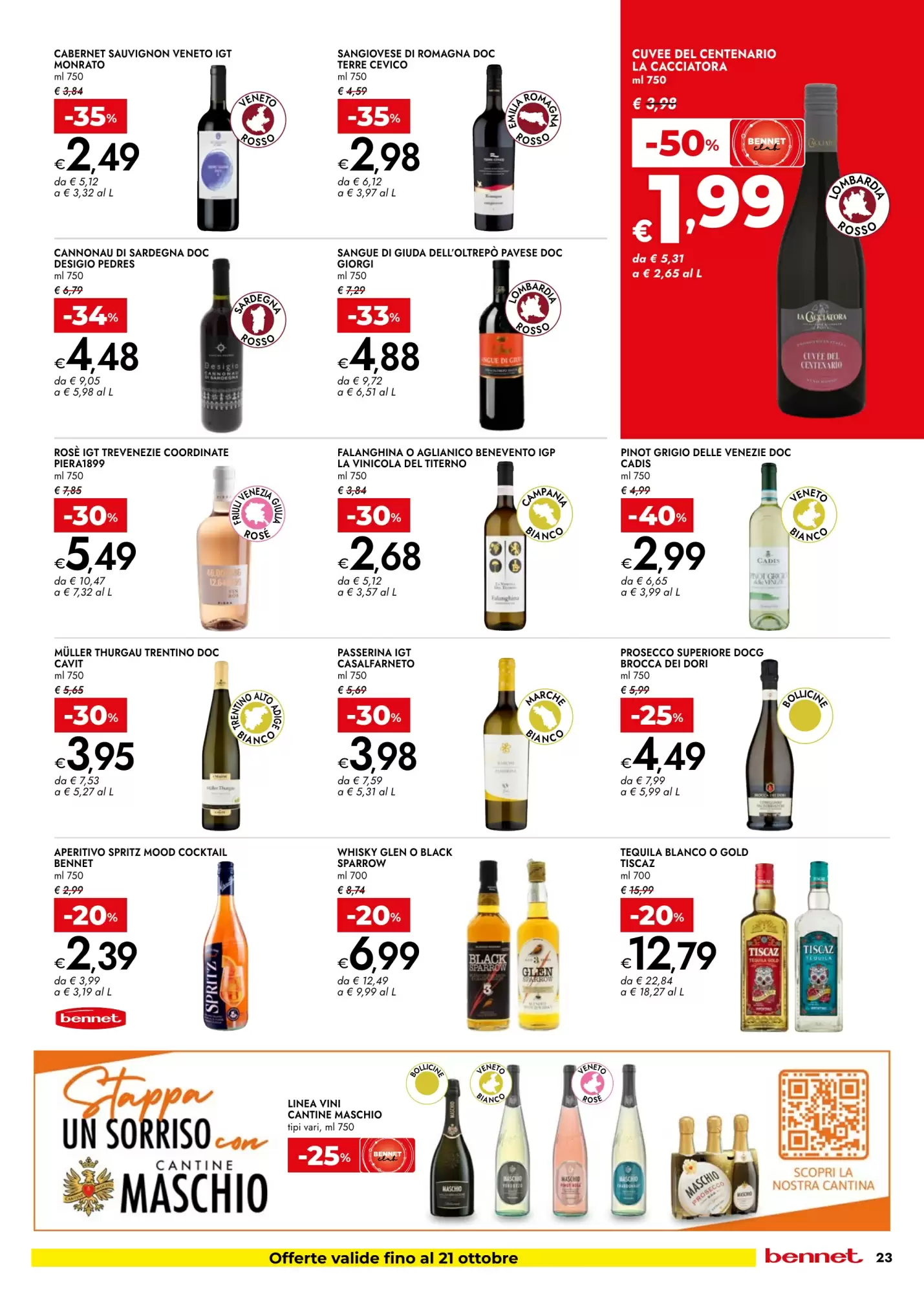Volantino promozionale Bennet  valide dal 08/10/2026 - Pagina 23.