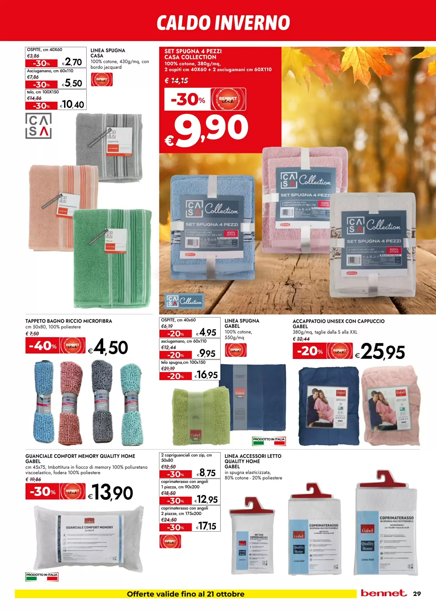 Volantino promozionale Bennet  valide dal 08/10/2026 - Pagina 29.