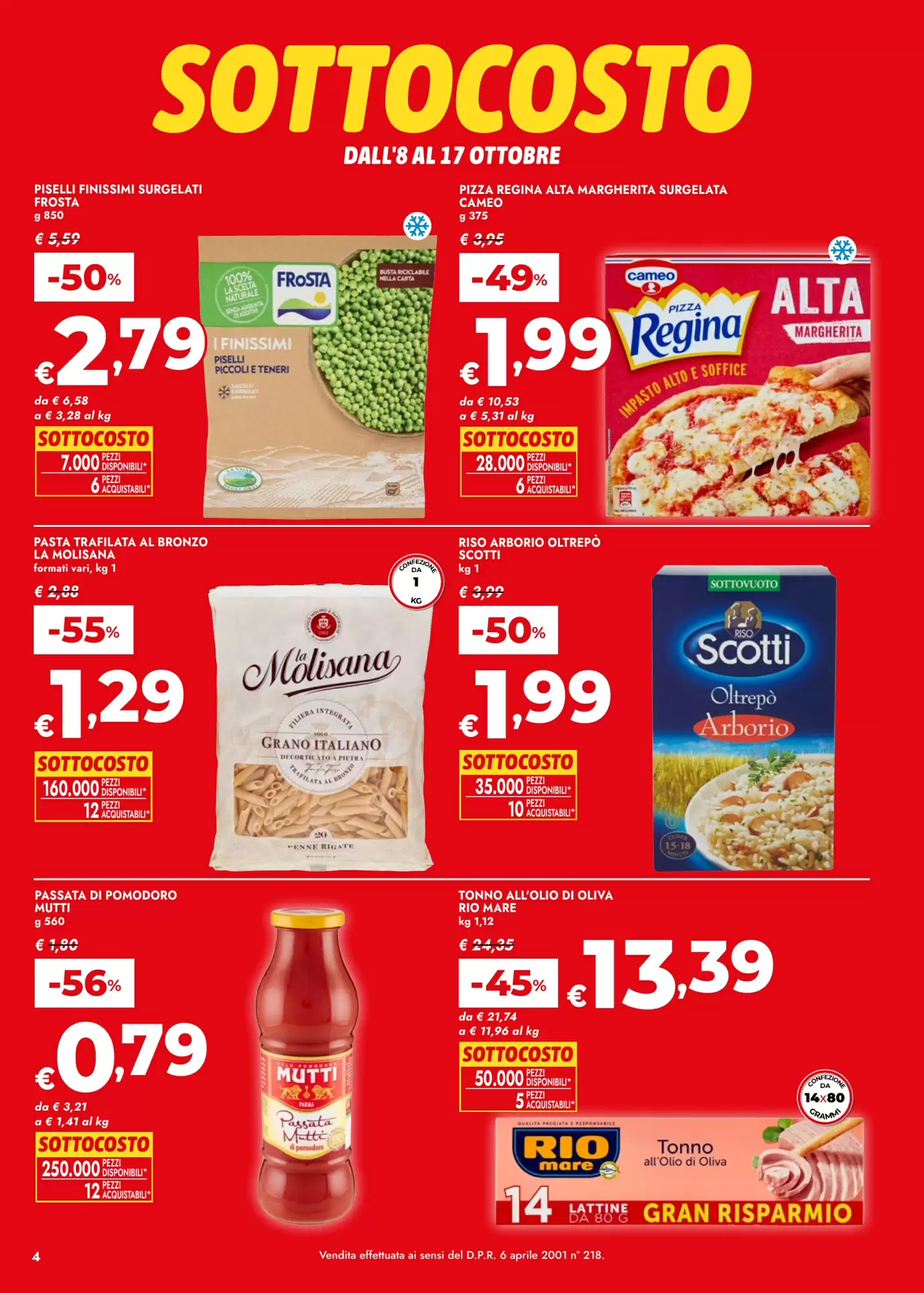 Volantino promozionale Bennet  valide dal 08/10/2026 - Pagina 4.