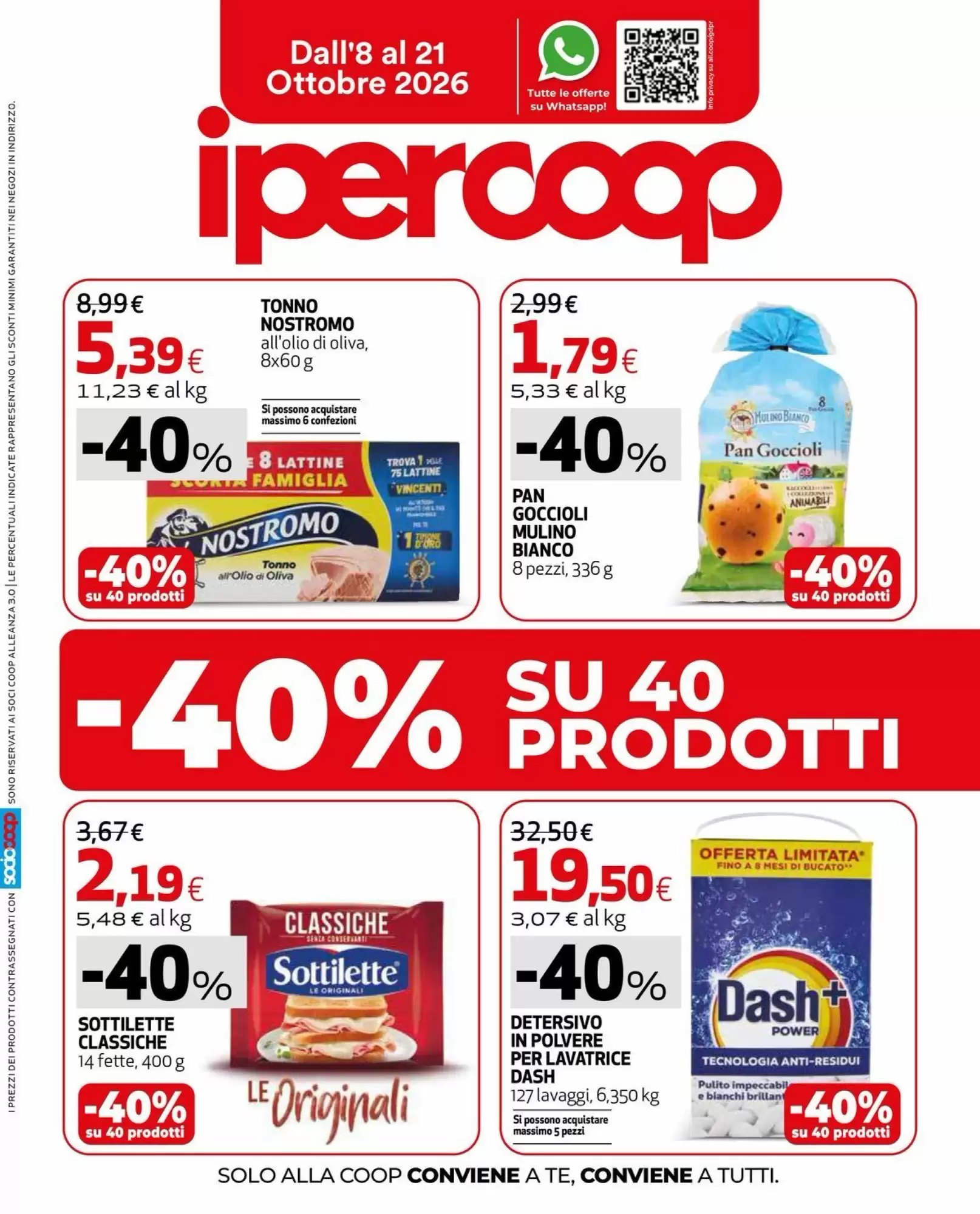 Volantino promozionale Ipercoop valide dal 08/10/2026 - Pagina 1.
