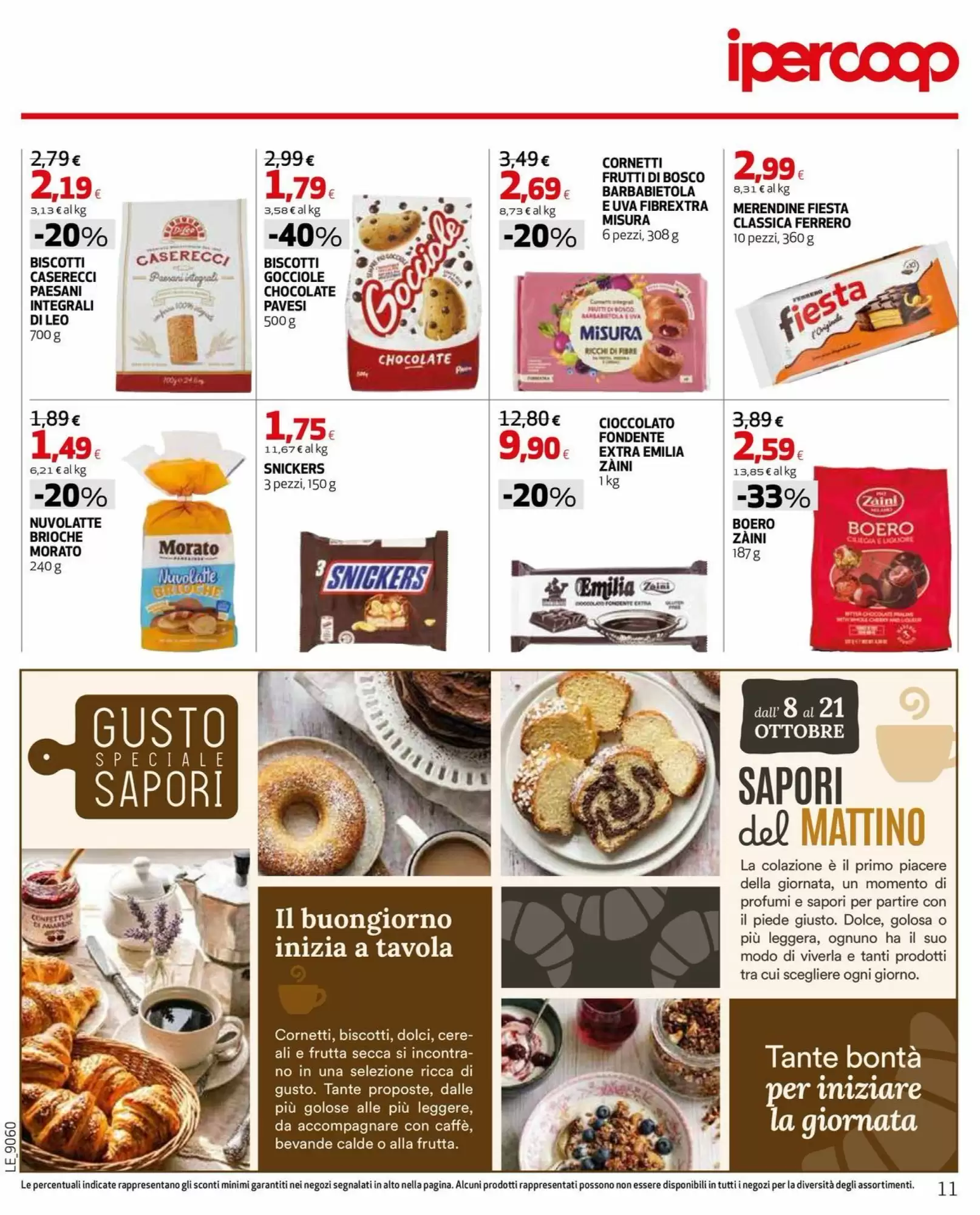Volantino promozionale Ipercoop  valide dal 08/10/2026 - Pagina 11.