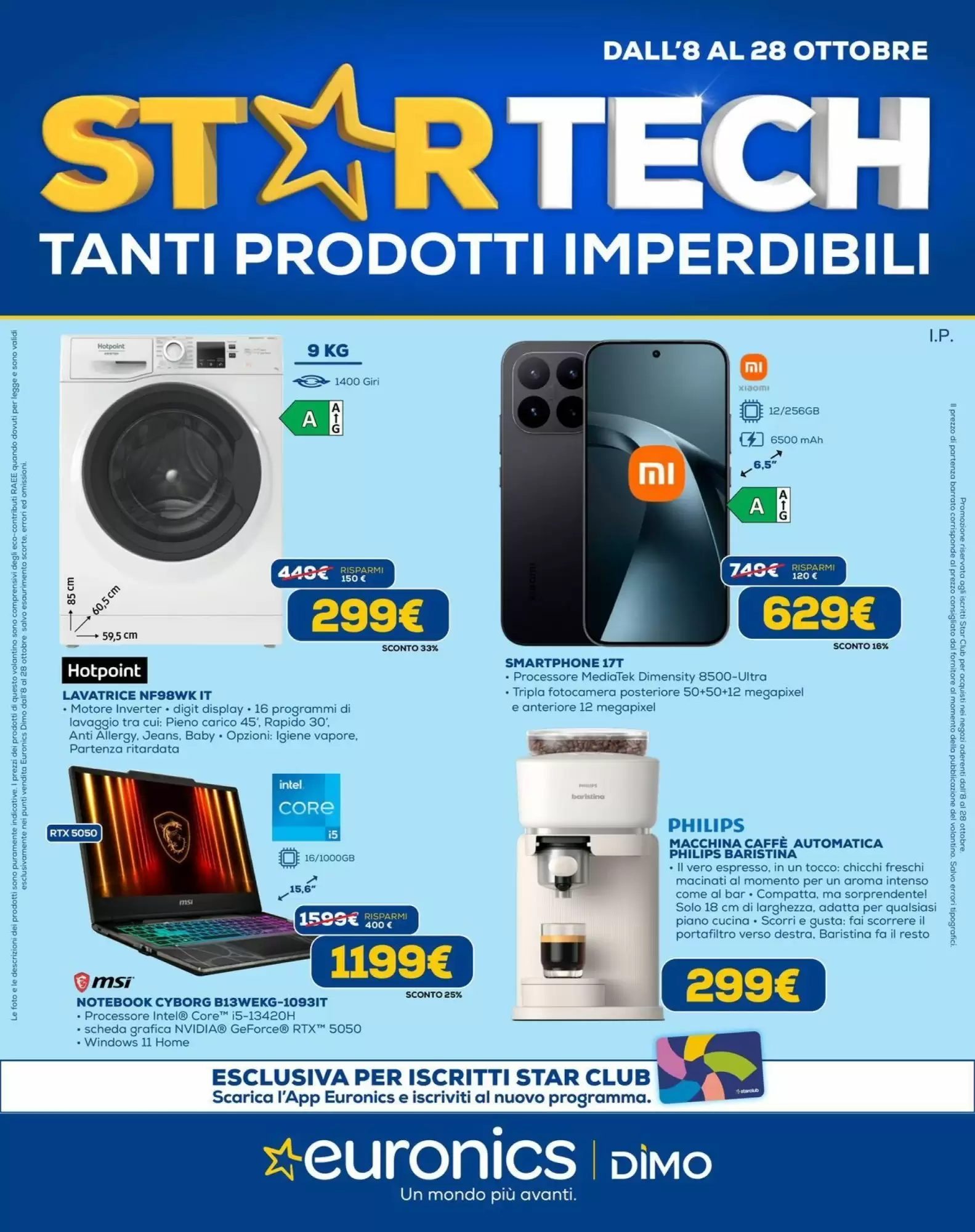 Volantino promozionale DIMOStore valide dal 08/10/2026 - Pagina 1.