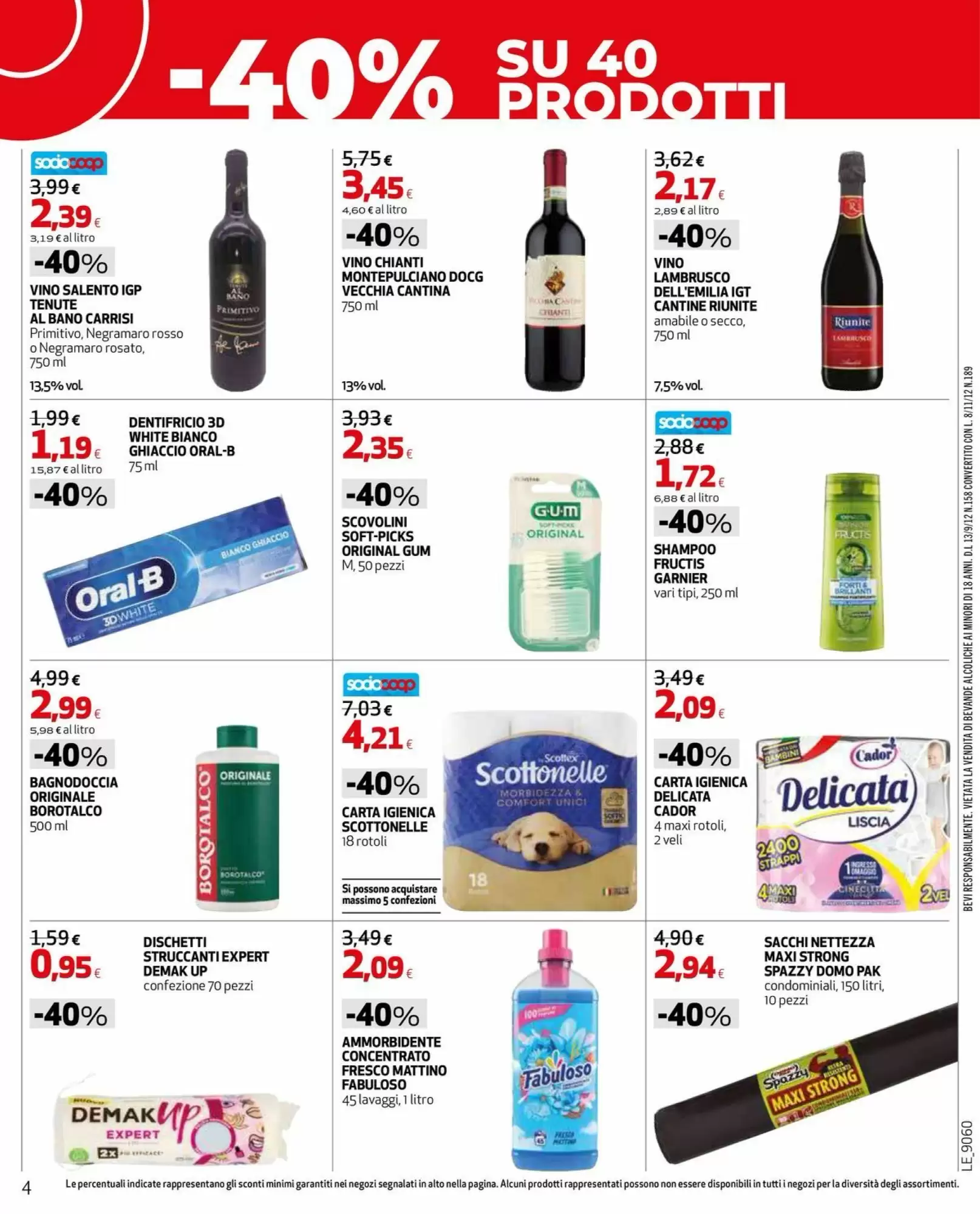 Volantino promozionale Coop Master Alleanza 3.0  valide dal 08/10/2026 - Pagina 4.