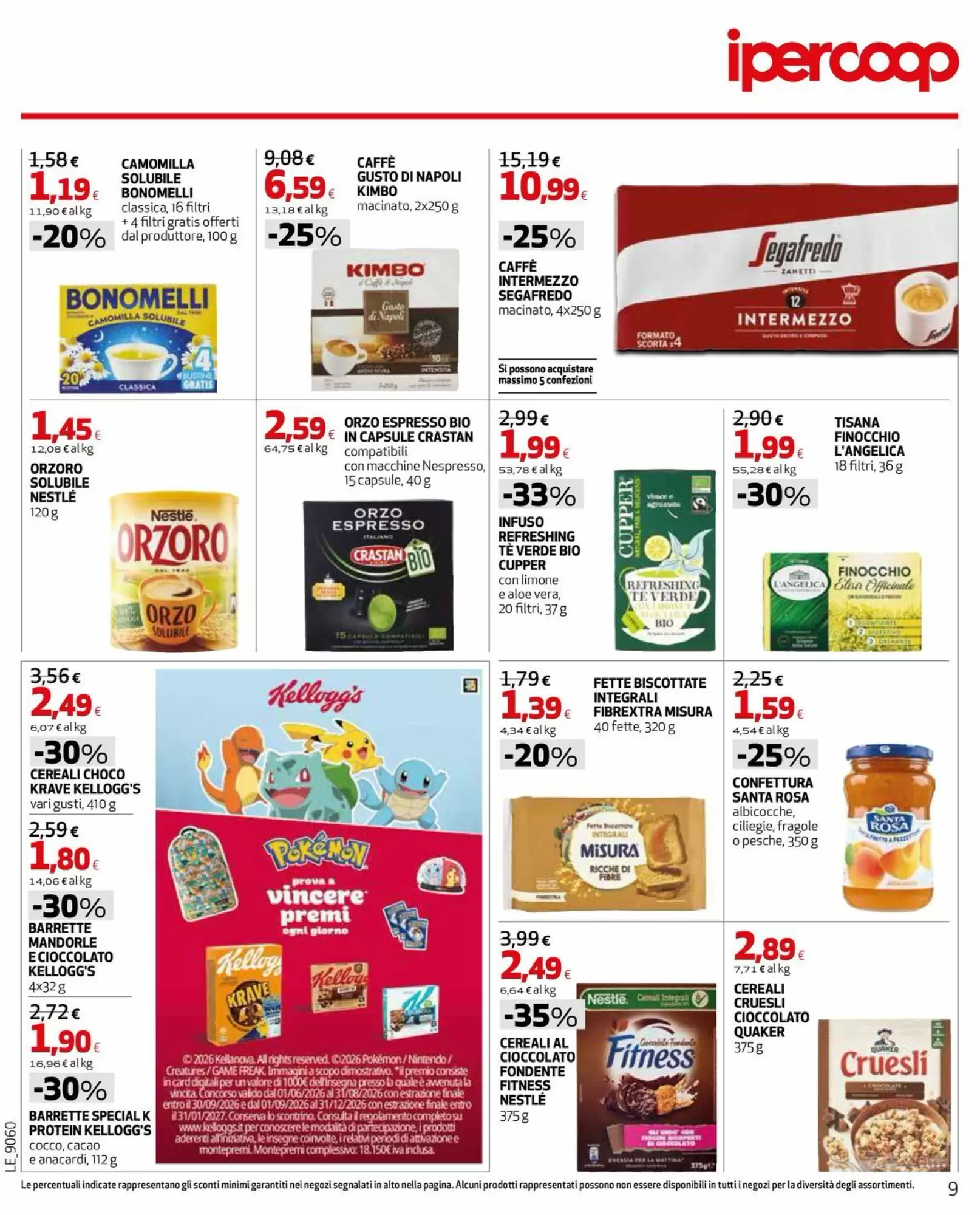 Volantino promozionale Coop Master Alleanza 3.0  valide dal 08/10/2026 - Pagina 9.