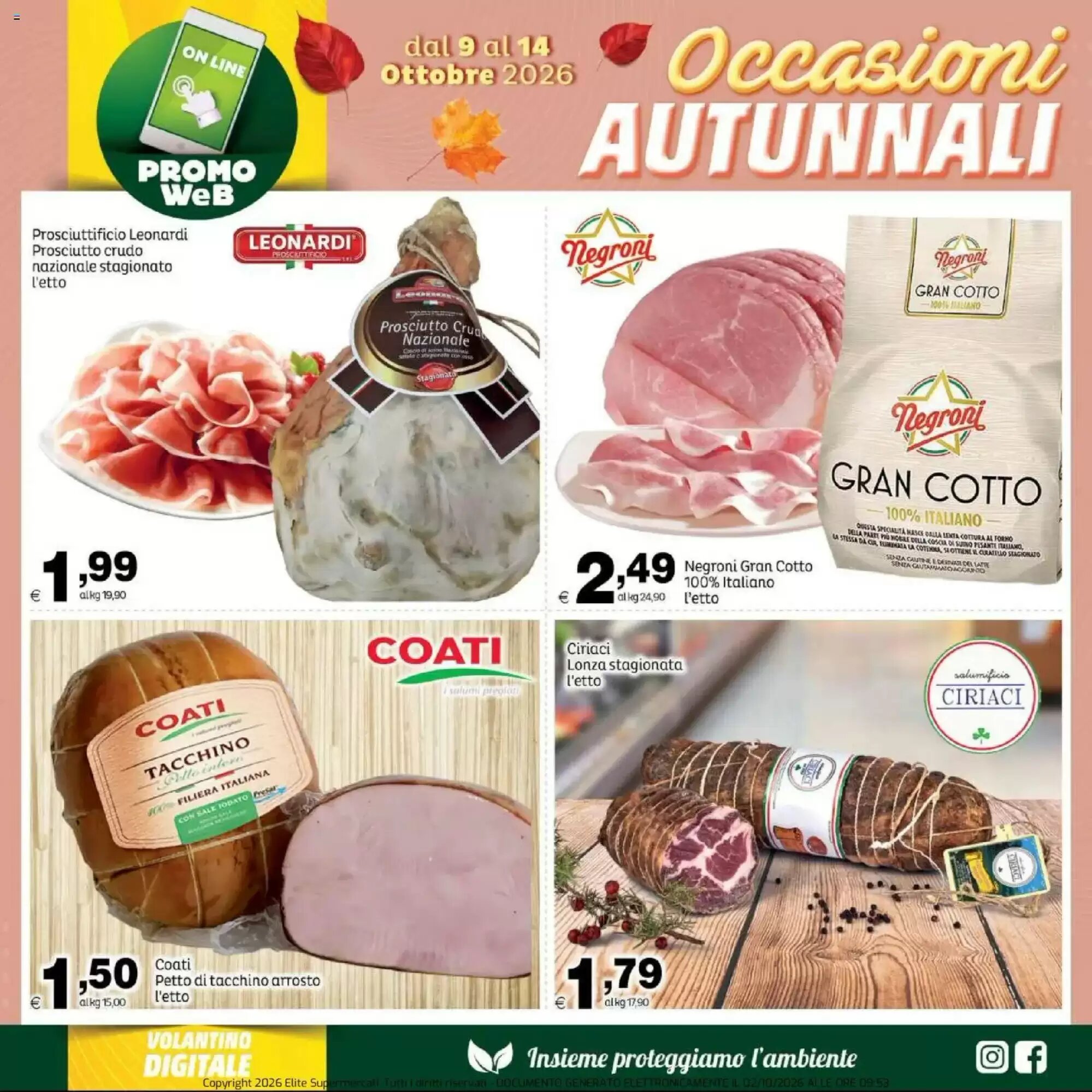 Volantino promozionale Elite  valide dal 09/10/2026 - Pagina 6.