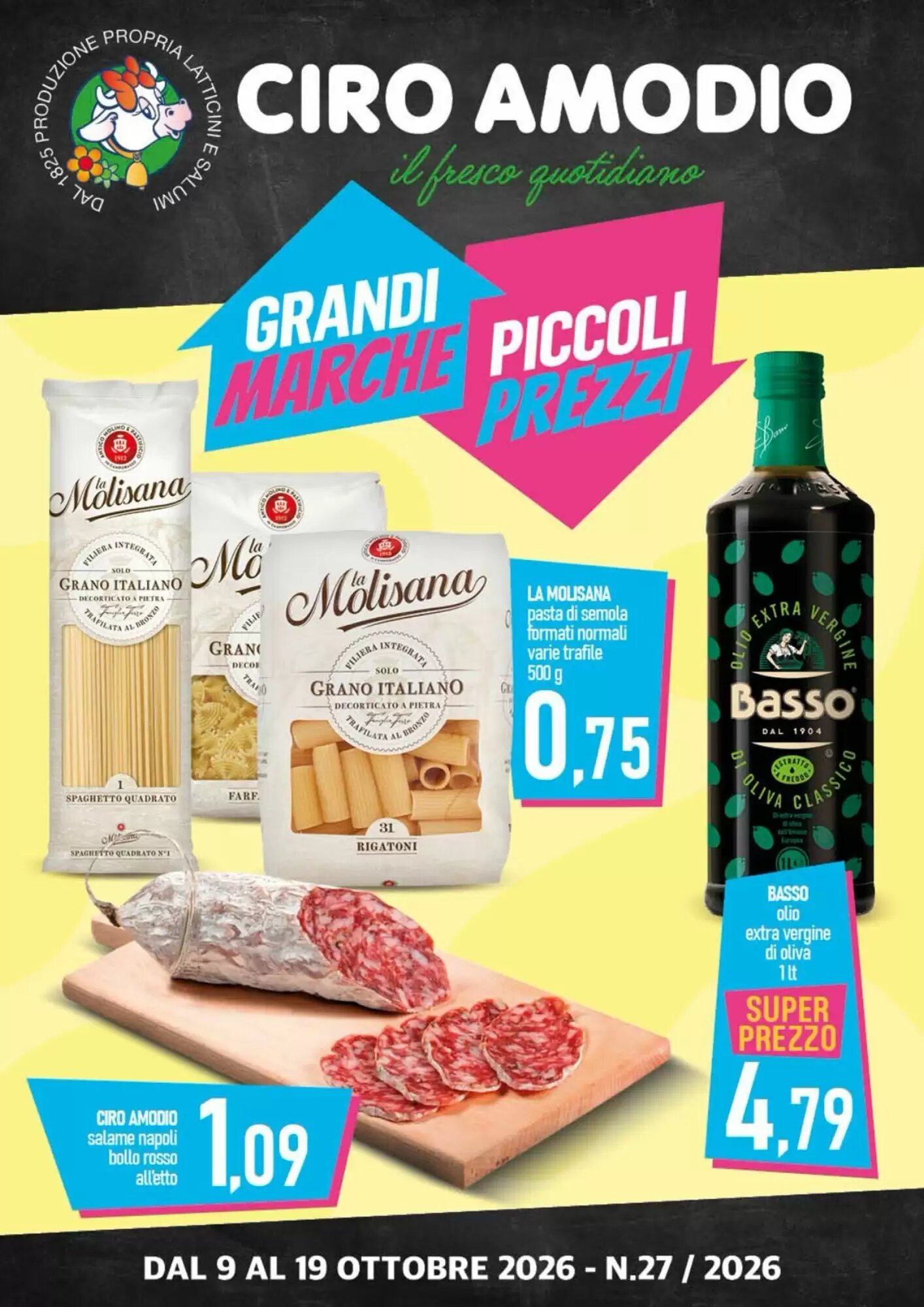 Volantino promozionale Ciro Amodio valide dal 09/10/2026 - Pagina 1.