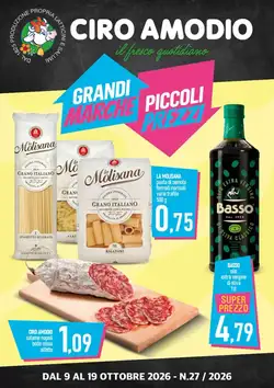 Volantino promozionale Ciro Amodio  valide dal 09/10/2026