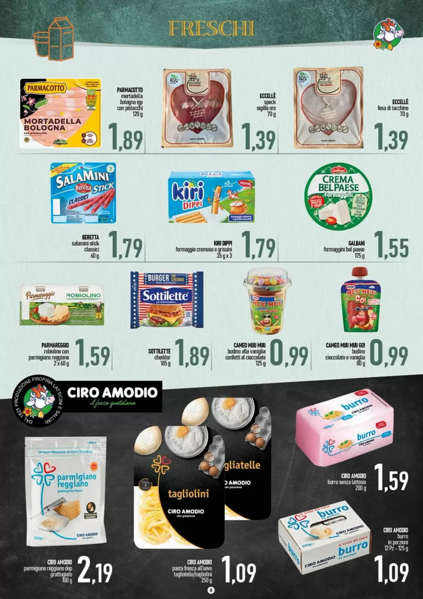Volantino promozionale Ciro Amodio  valide dal 09/10/2026 - Pagina 8.