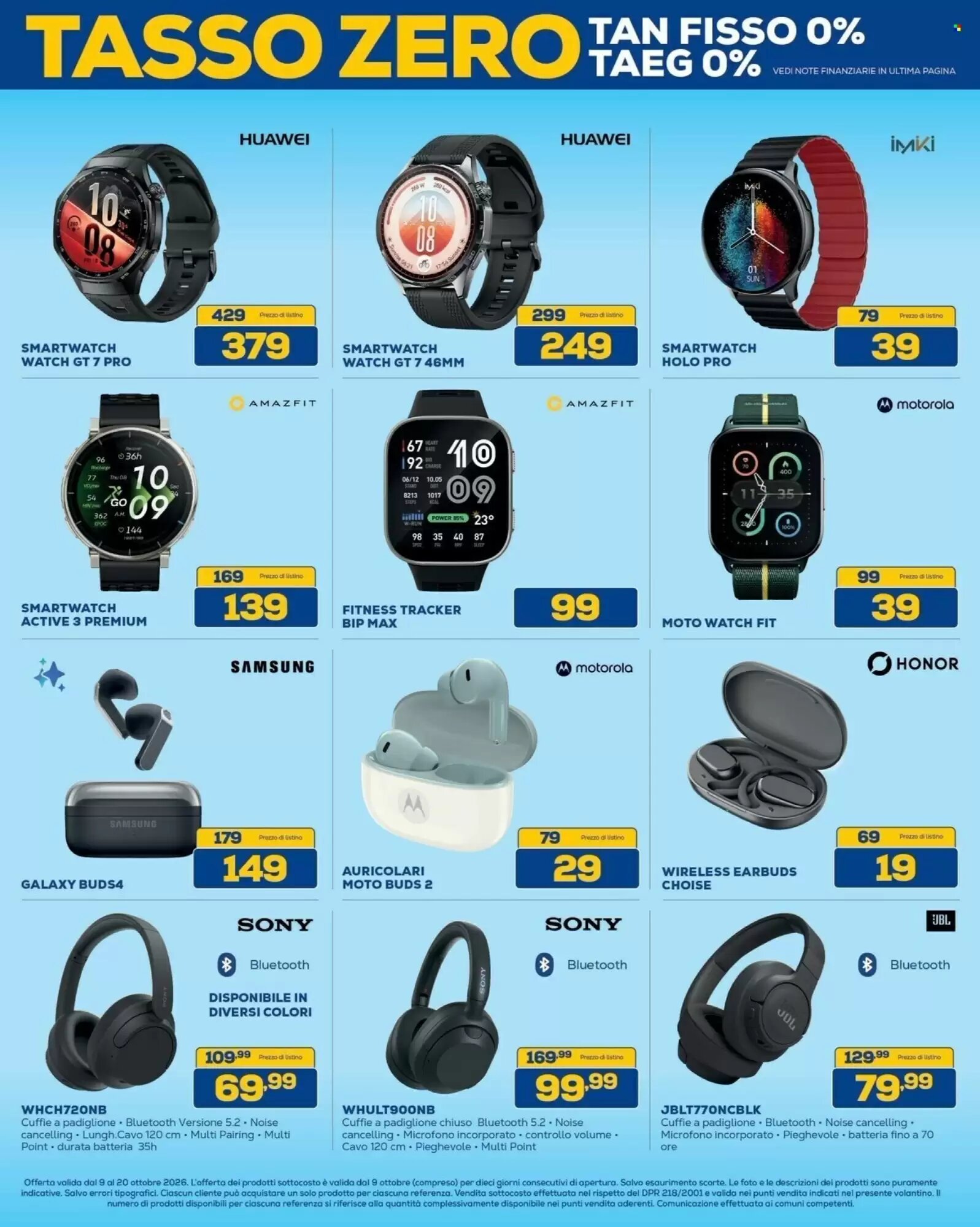 Volantino promozionale Euronics Bruno  valide dal 09/10/2026 - Pagina 12.