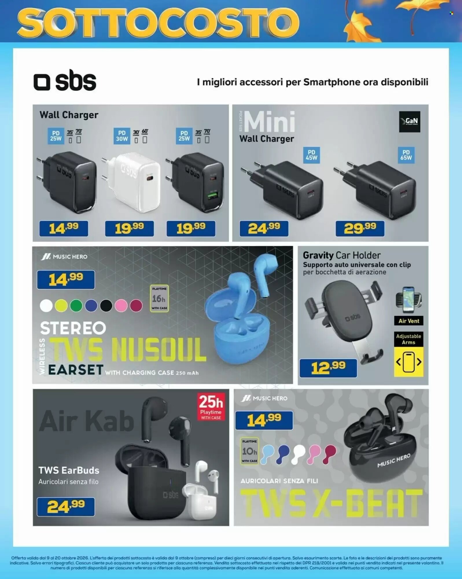 Volantino promozionale Euronics Bruno  valide dal 09/10/2026 - Pagina 13.