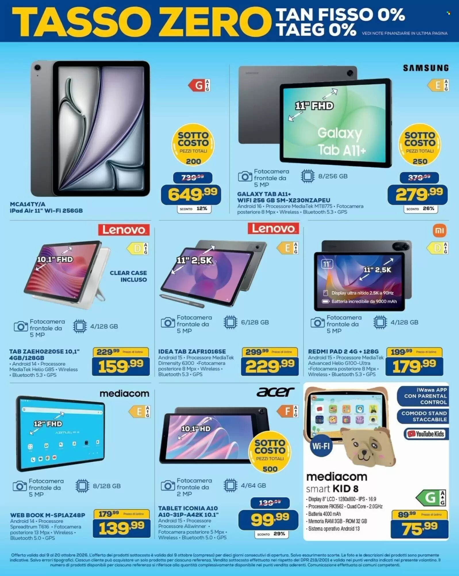 Volantino promozionale Euronics Bruno  valide dal 09/10/2026 - Pagina 17.