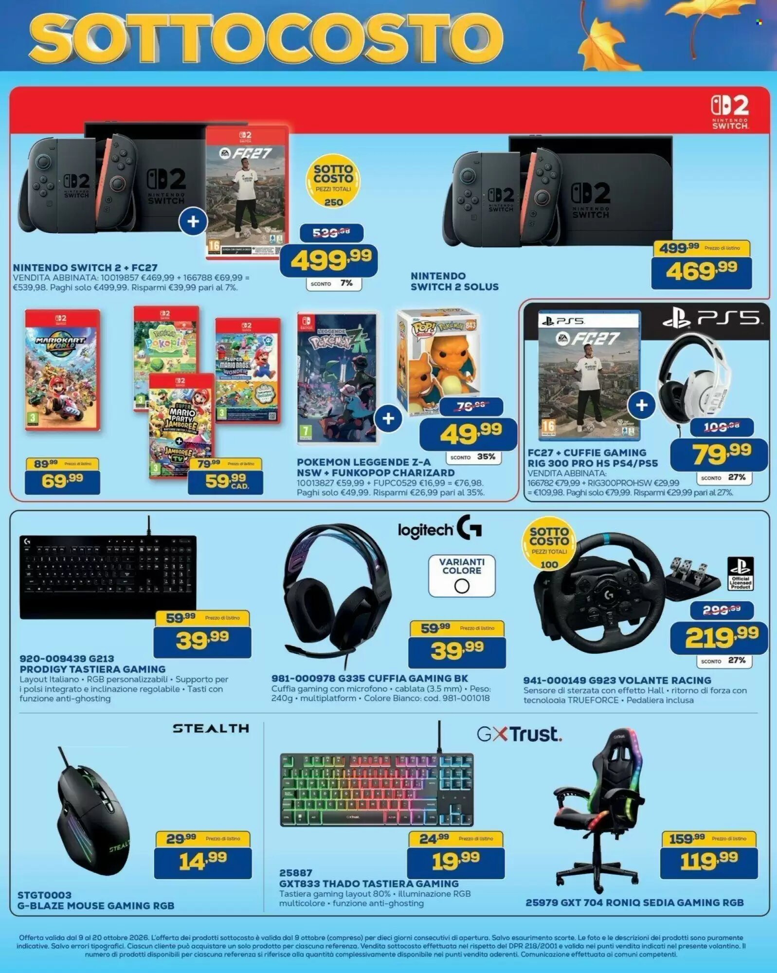 Volantino promozionale Euronics Bruno  valide dal 09/10/2026 - Pagina 20.