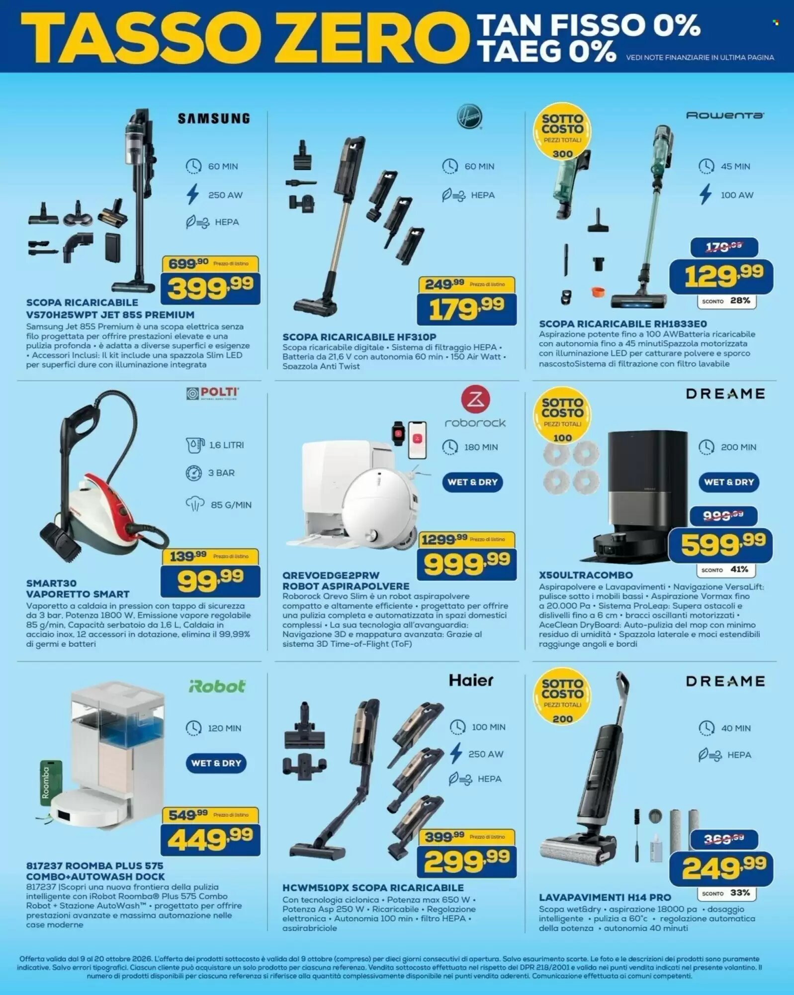 Volantino promozionale Euronics Bruno  valide dal 09/10/2026 - Pagina 23.