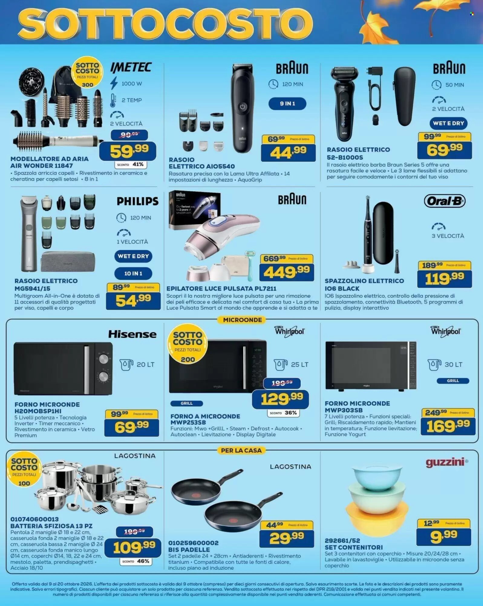 Volantino promozionale Euronics Bruno  valide dal 09/10/2026 - Pagina 26.