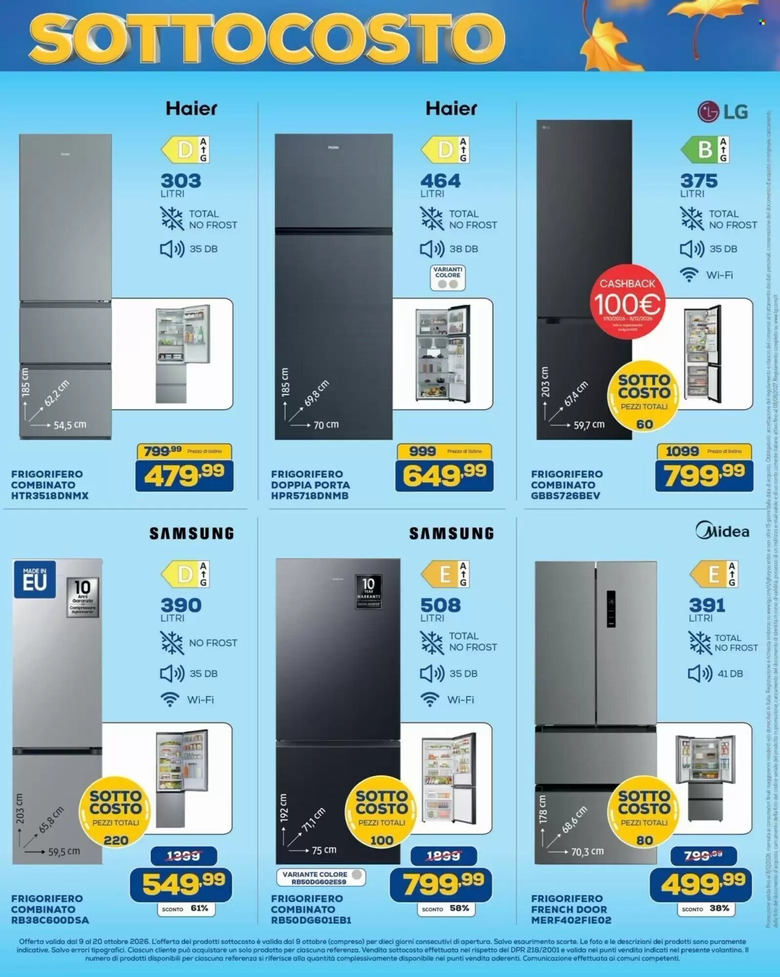 Volantino promozionale Euronics Bruno  valide dal 09/10/2026 - Pagina 28.
