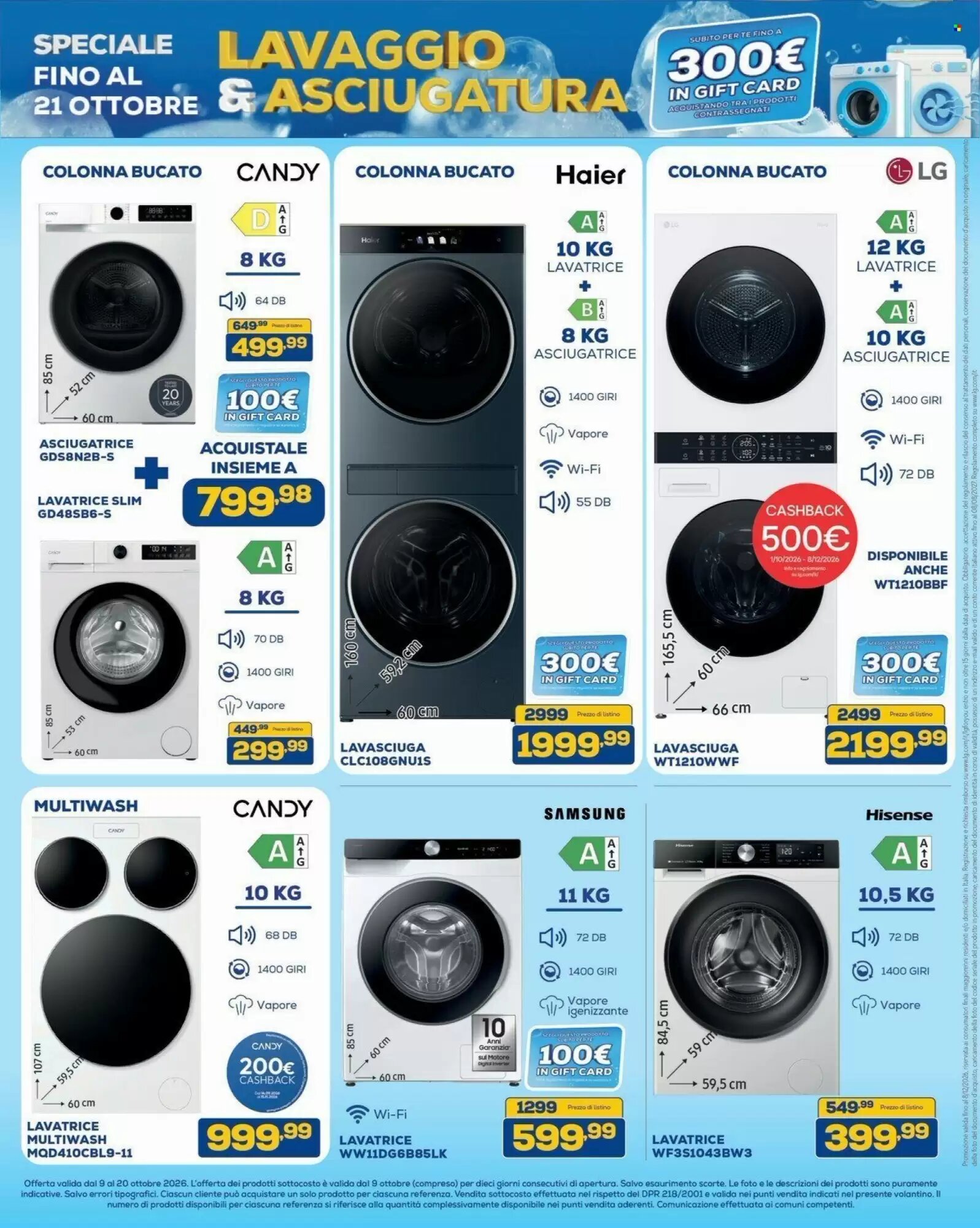 Volantino promozionale Euronics Bruno  valide dal 09/10/2026 - Pagina 30.