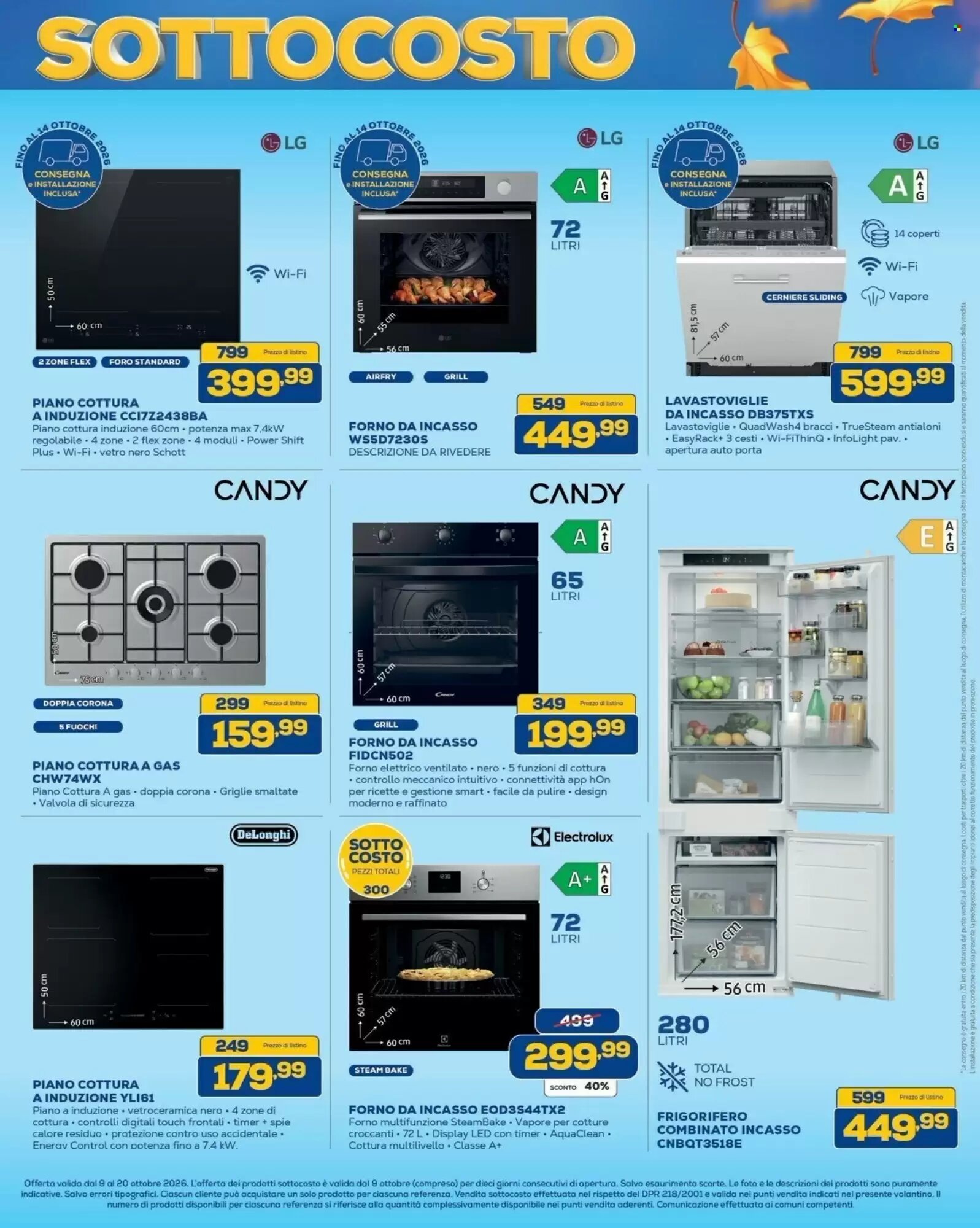 Volantino promozionale Euronics Bruno  valide dal 09/10/2026 - Pagina 32.