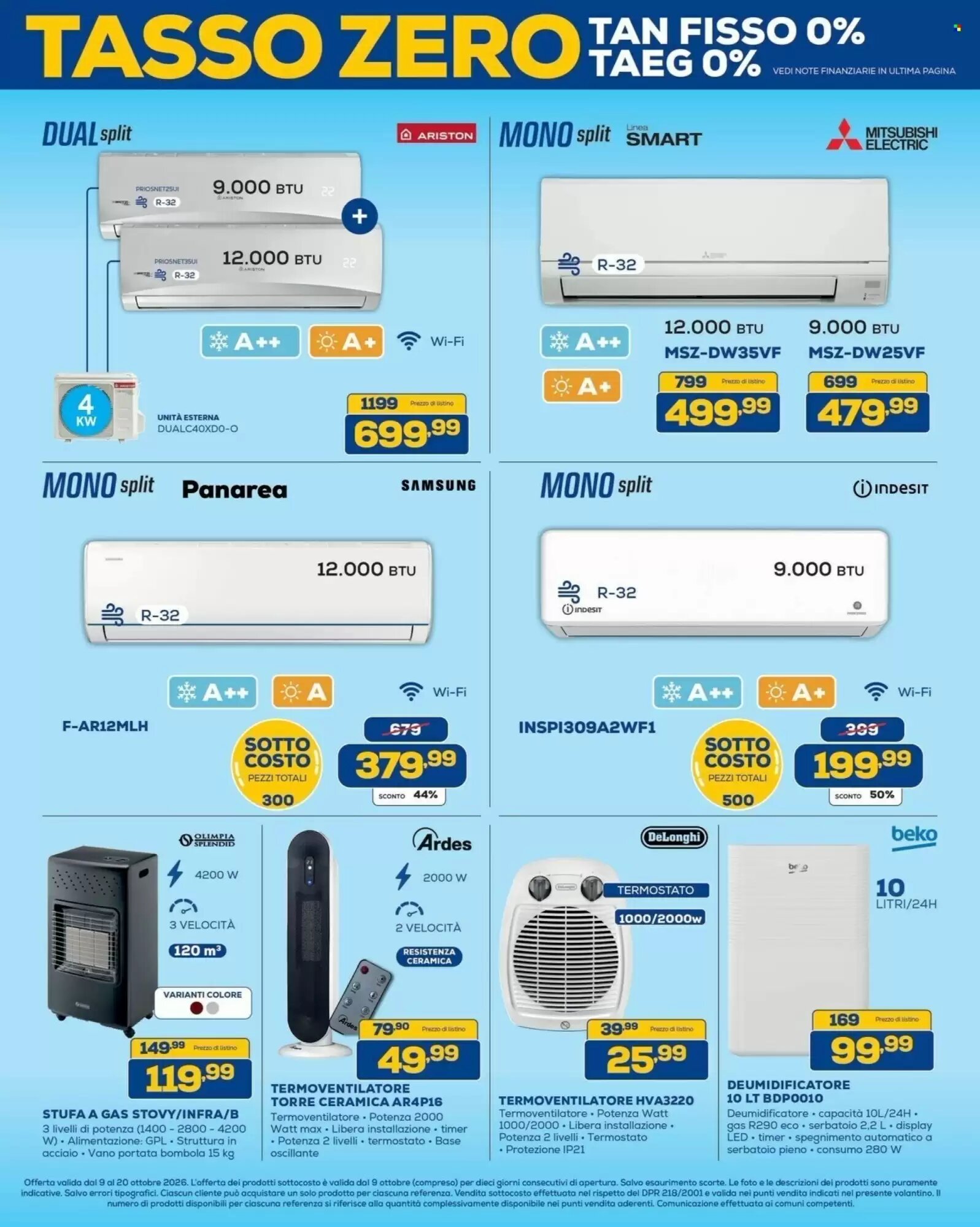 Volantino promozionale Euronics Bruno  valide dal 09/10/2026 - Pagina 33.