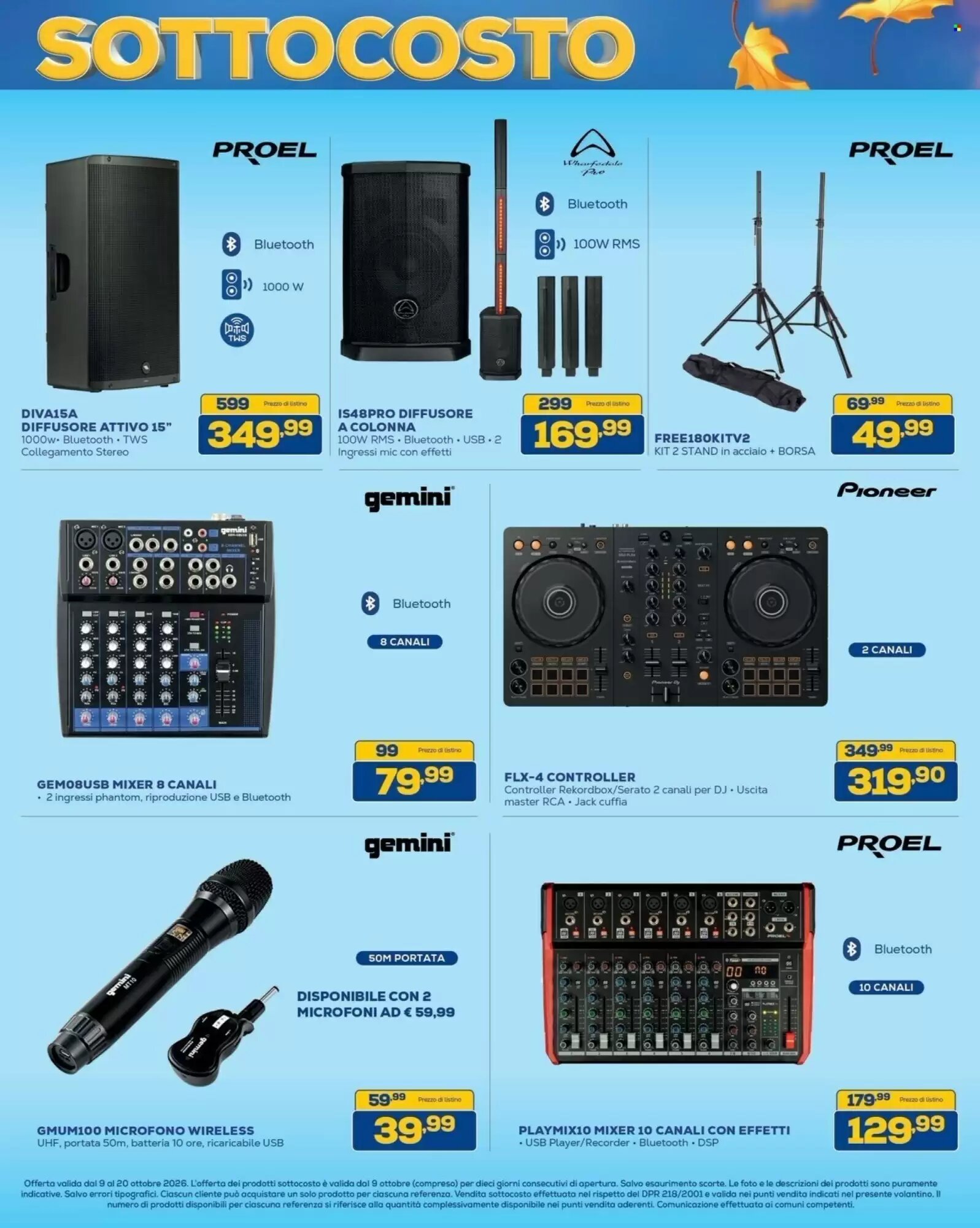 Volantino promozionale Euronics Bruno  valide dal 09/10/2026 - Pagina 34.