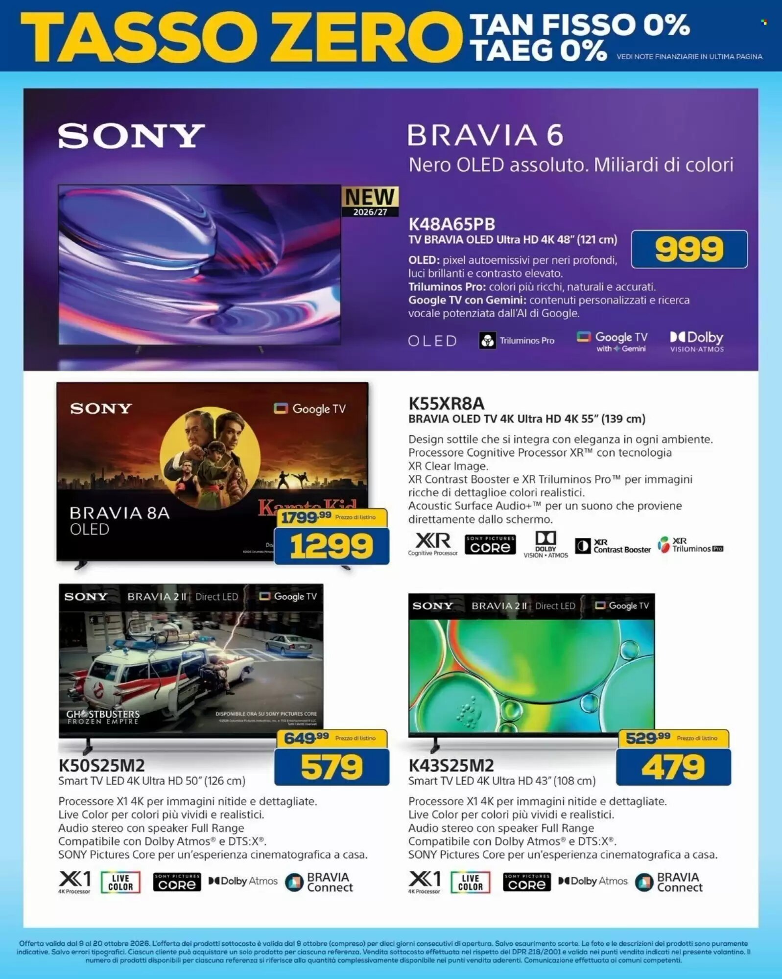 Volantino promozionale Euronics Bruno  valide dal 09/10/2026 - Pagina 35.