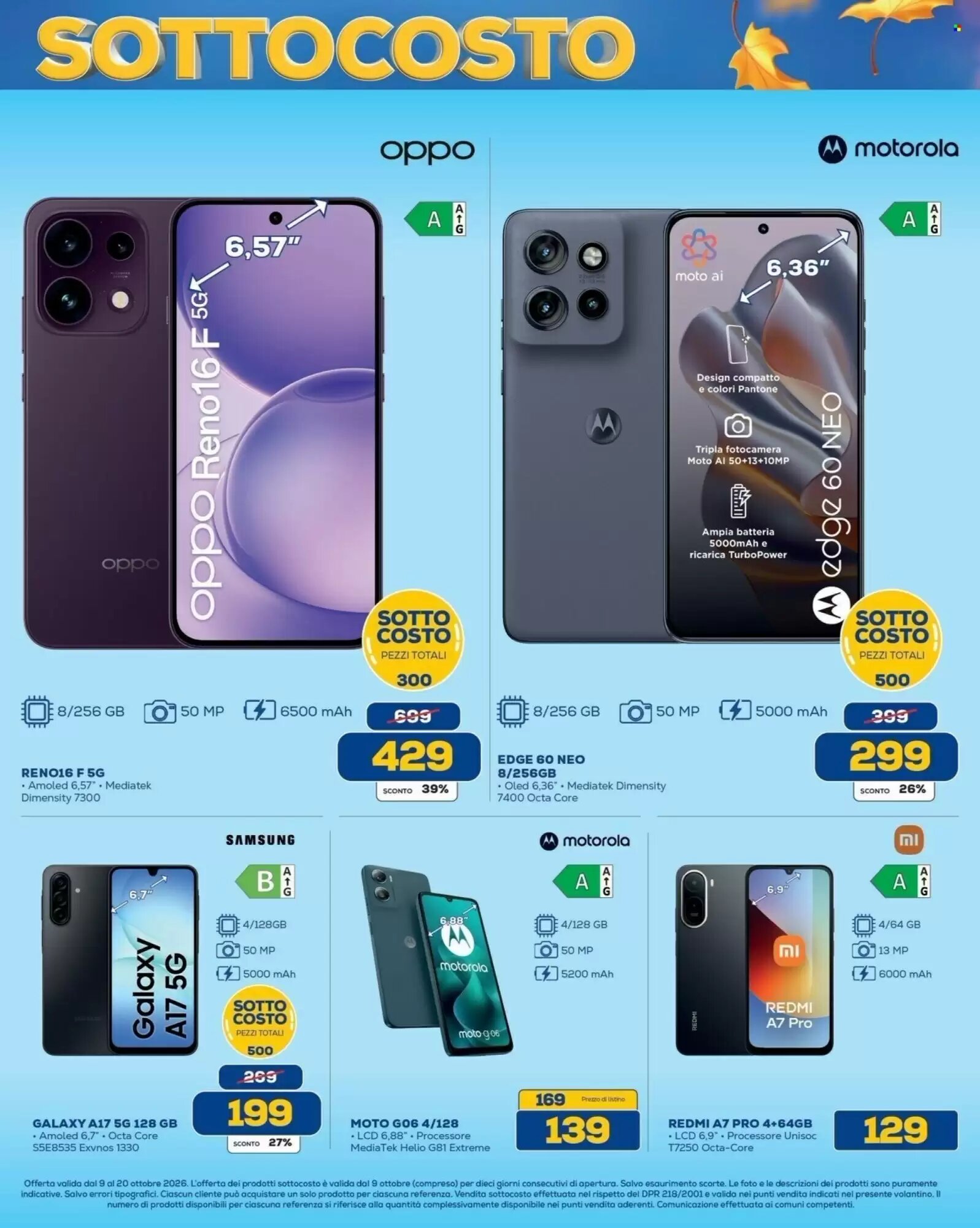 Volantino promozionale Euronics Bruno  valide dal 09/10/2026 - Pagina 9.