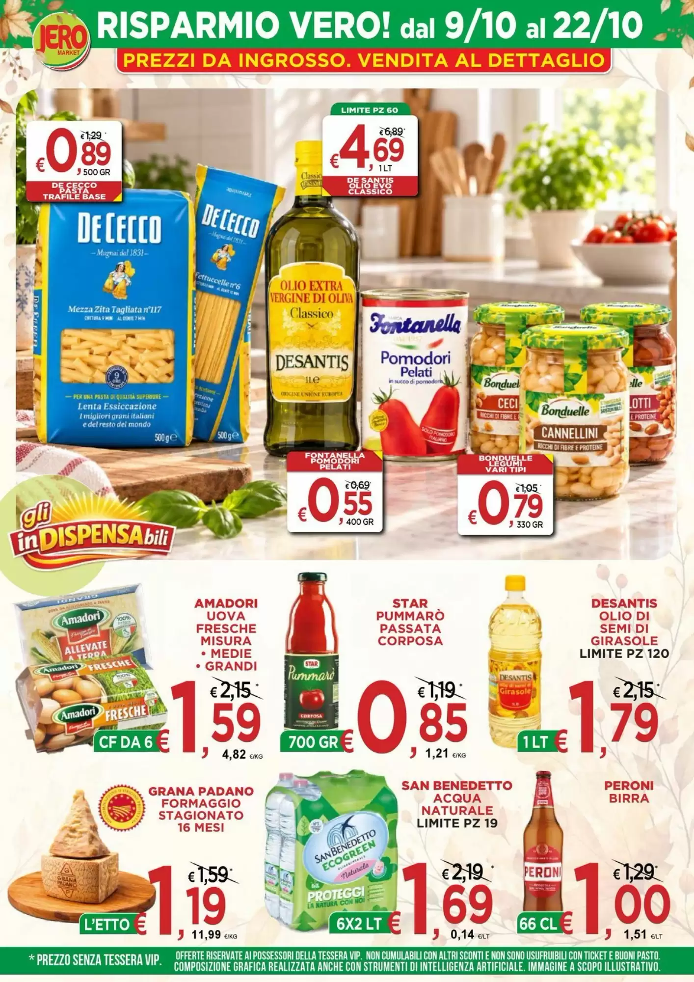 Volantino promozionale Jero Market  valide dal 09/10/2026 - Pagina 1.