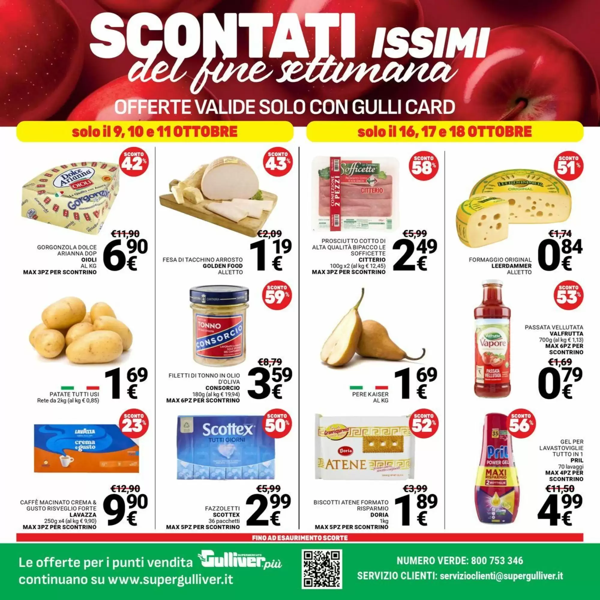 Volantino promozionale Supermercati Gulliver  valide dal 09/10/2026 - Pagina 39.