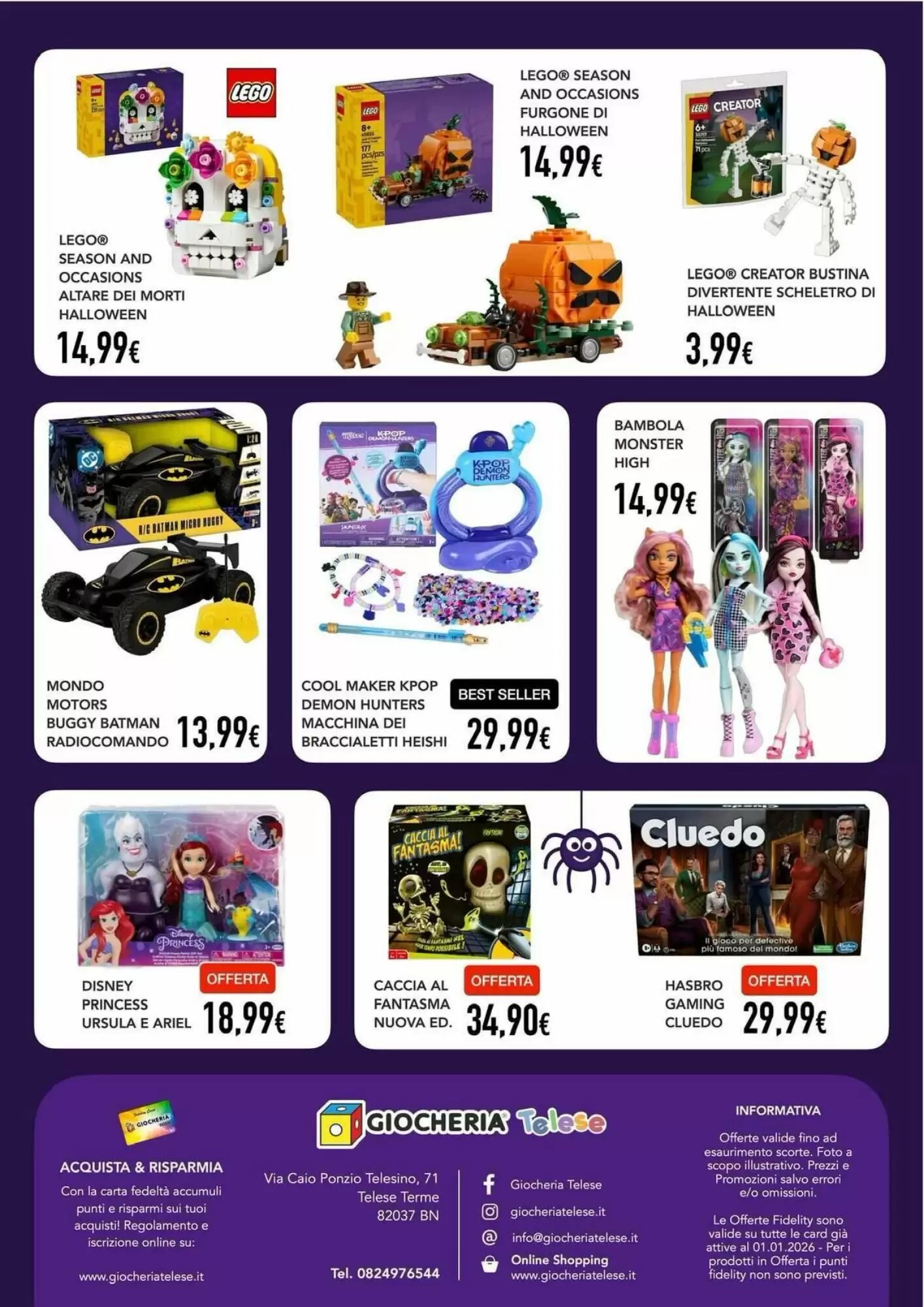 Volantino promozionale Giocheria  valide dal 09/10/2026 - Pagina 6.