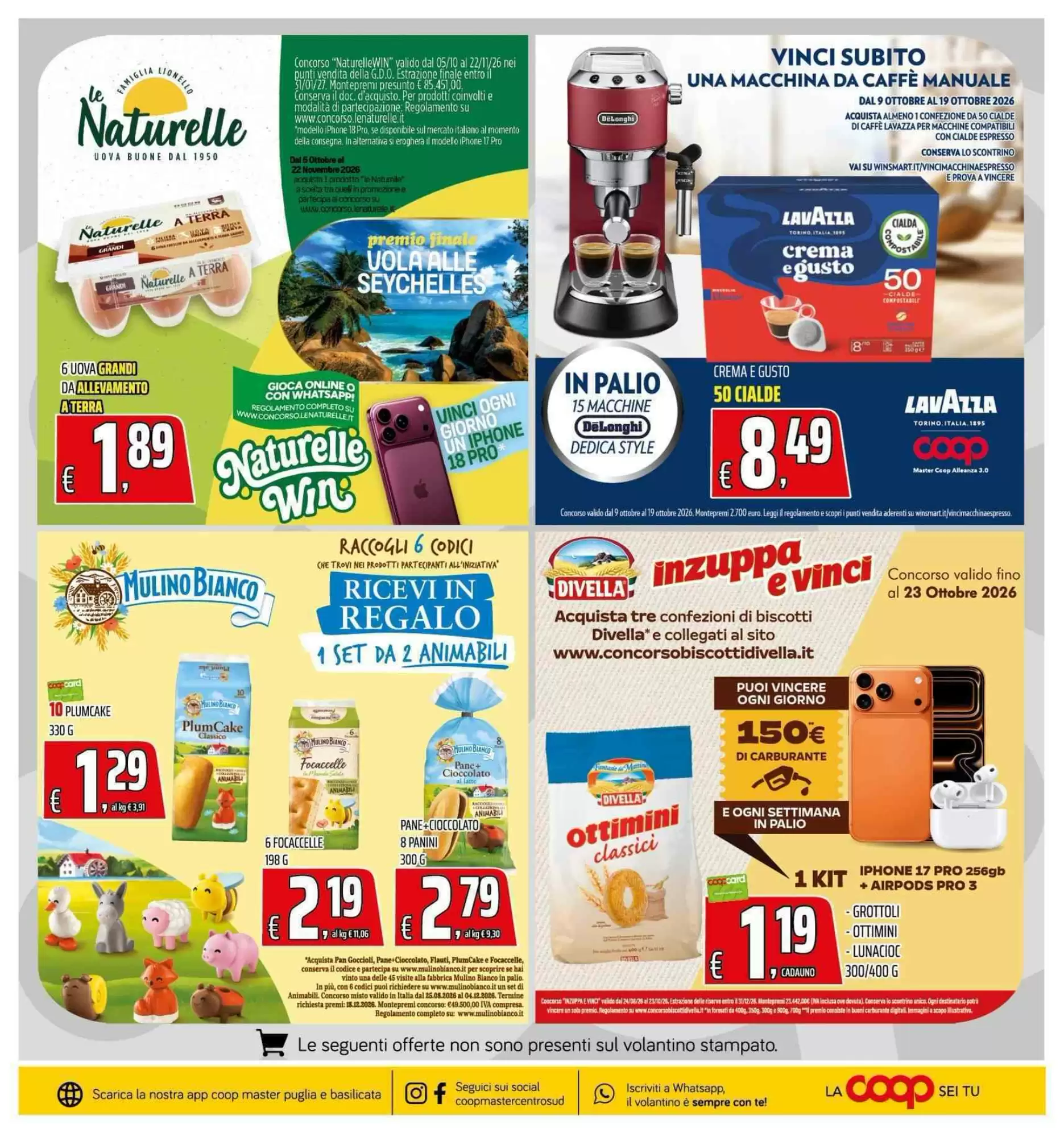 Volantino promozionale Coop Master Alleanza 3.0  valide dal 09/10/2026 - Pagina 19.