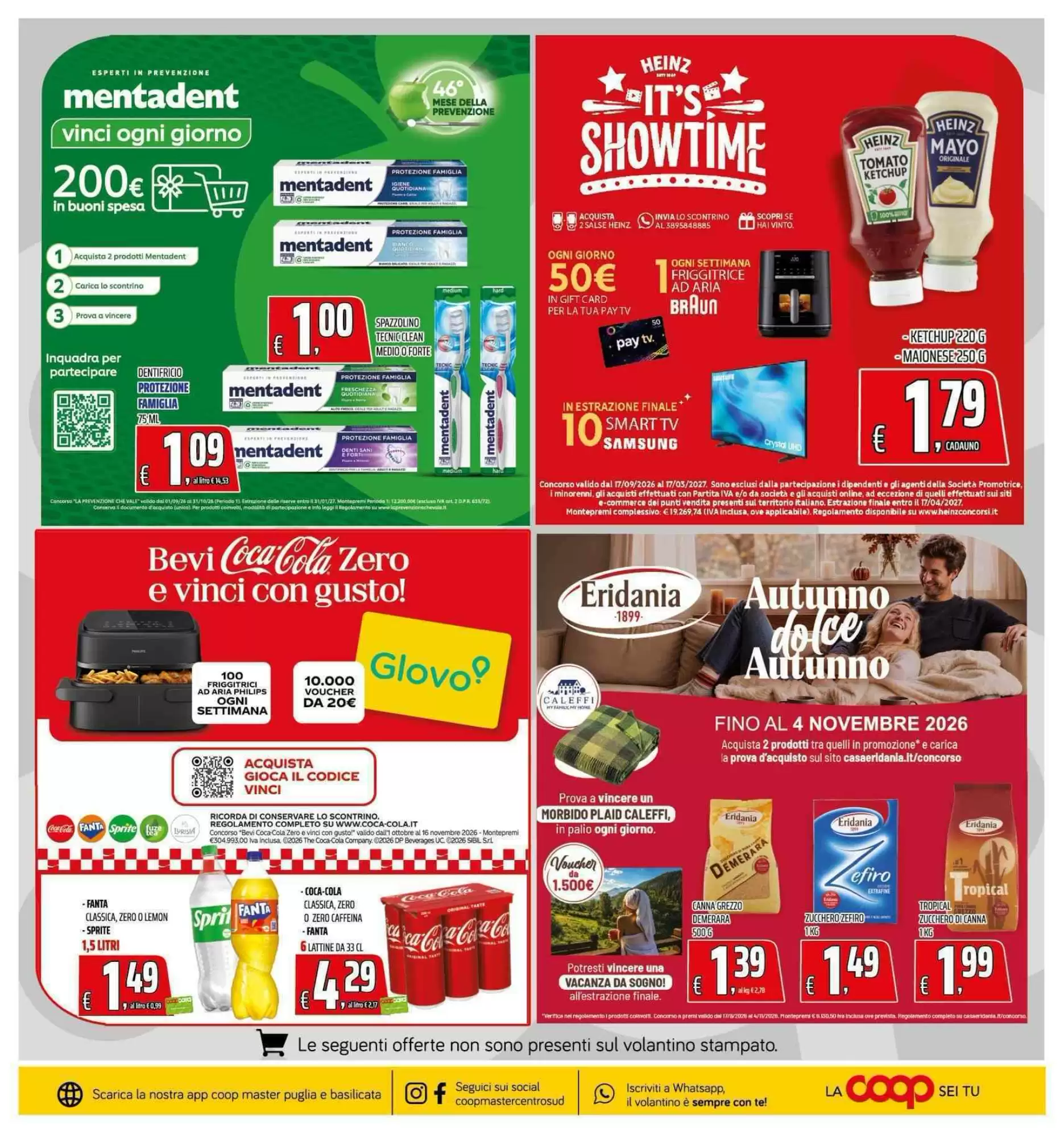 Volantino promozionale Coop Master Alleanza 3.0  valide dal 09/10/2026 - Pagina 20.