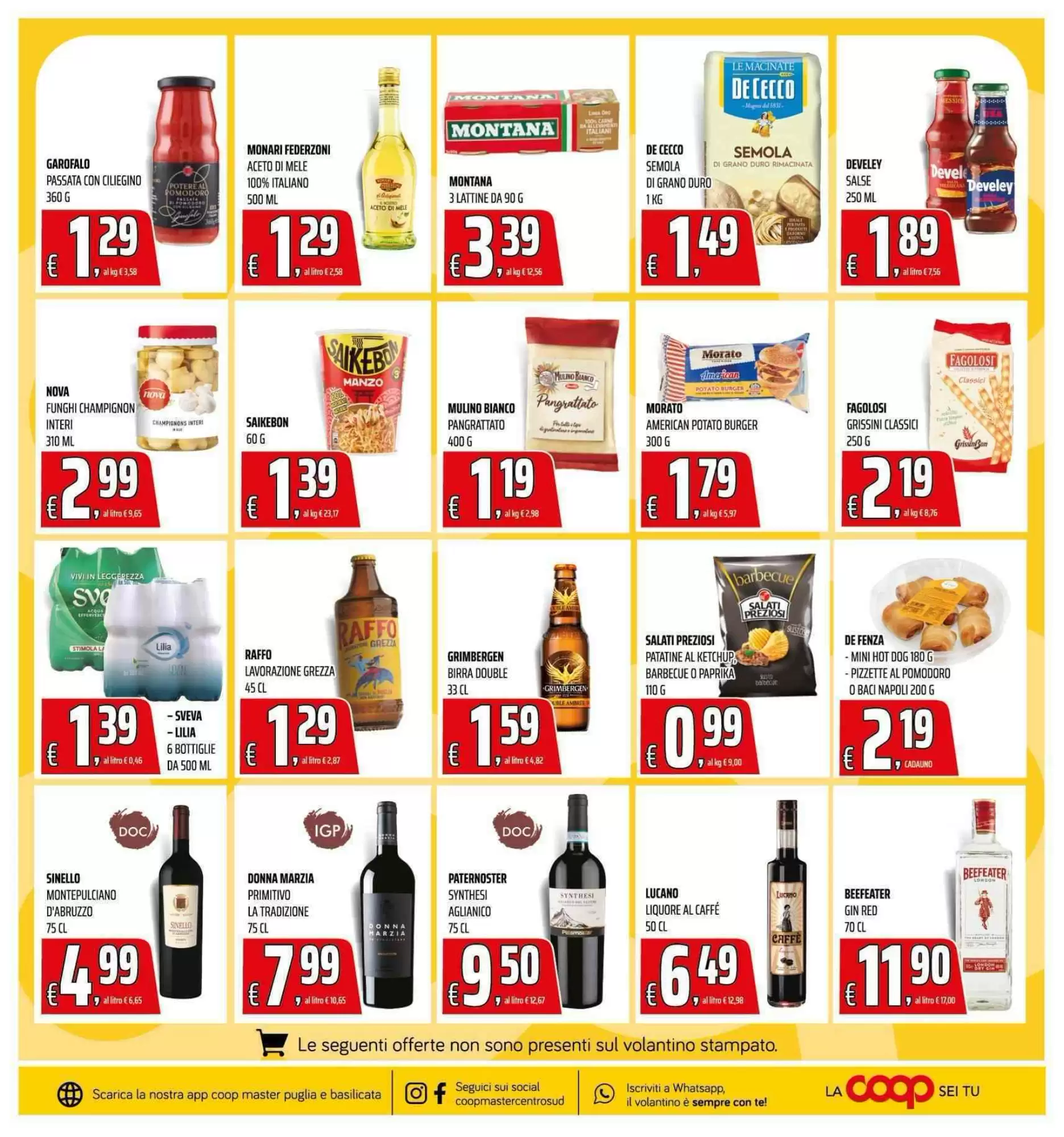 Volantino promozionale Coop Master Alleanza 3.0  valide dal 09/10/2026 - Pagina 17.