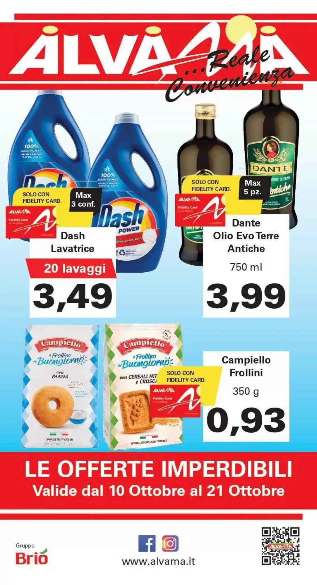 Volantino promozionale Alvama  valide dal 10/10/2026 - Pagina 1.