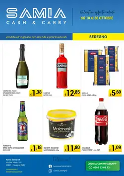 Volantino promozionale Samia Cash and Carry  valide dal 10/10/2026