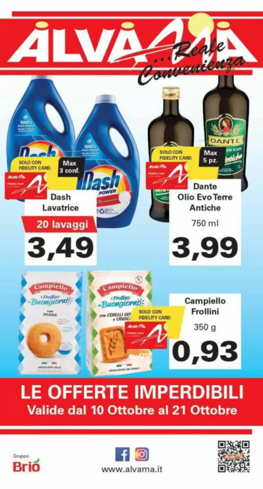 Volantino promozionale Alvama valide dal 10/10/2026 - Pagina 1.