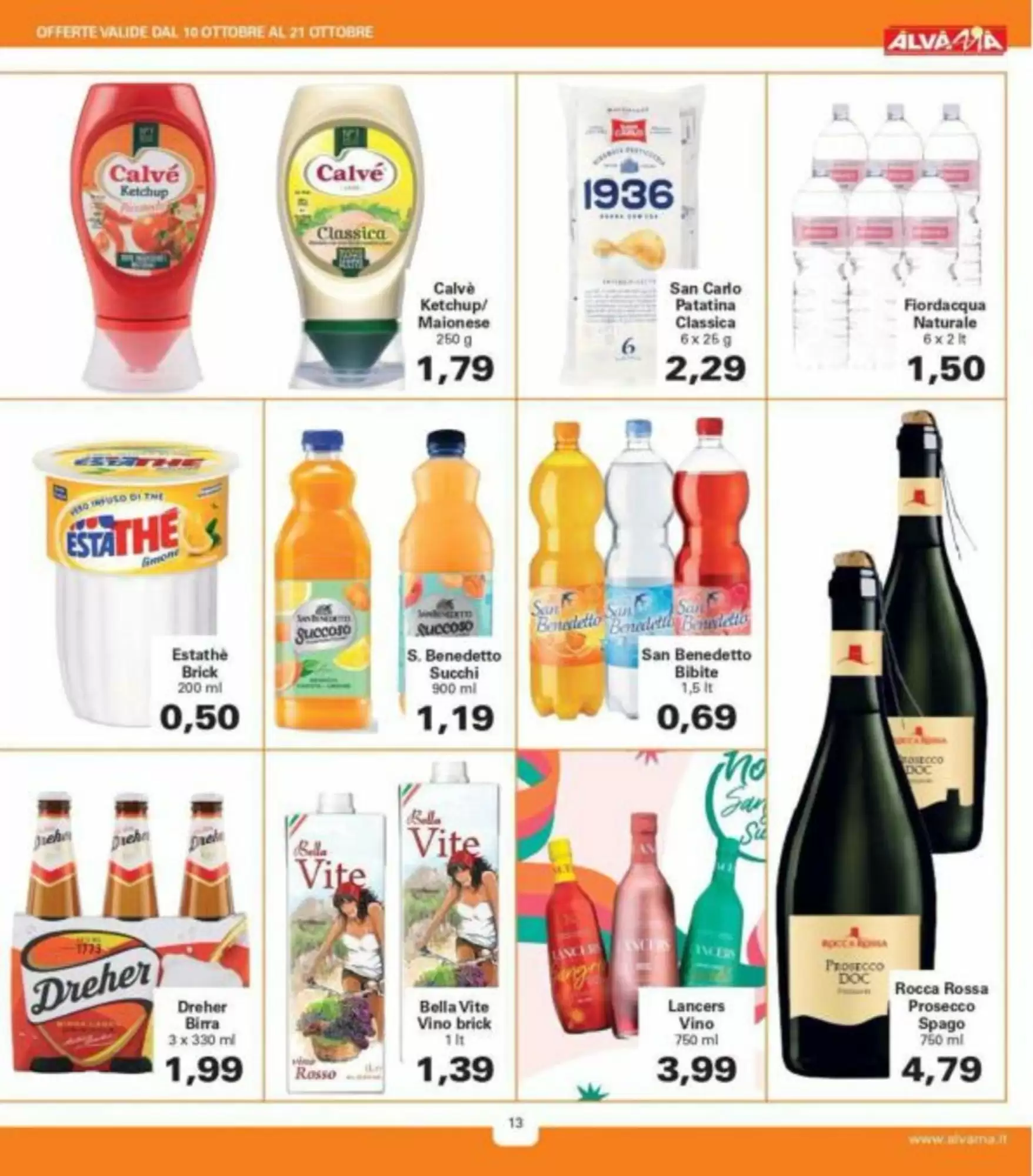 Volantino promozionale Alvama  valide dal 10/10/2026 - Pagina 13.