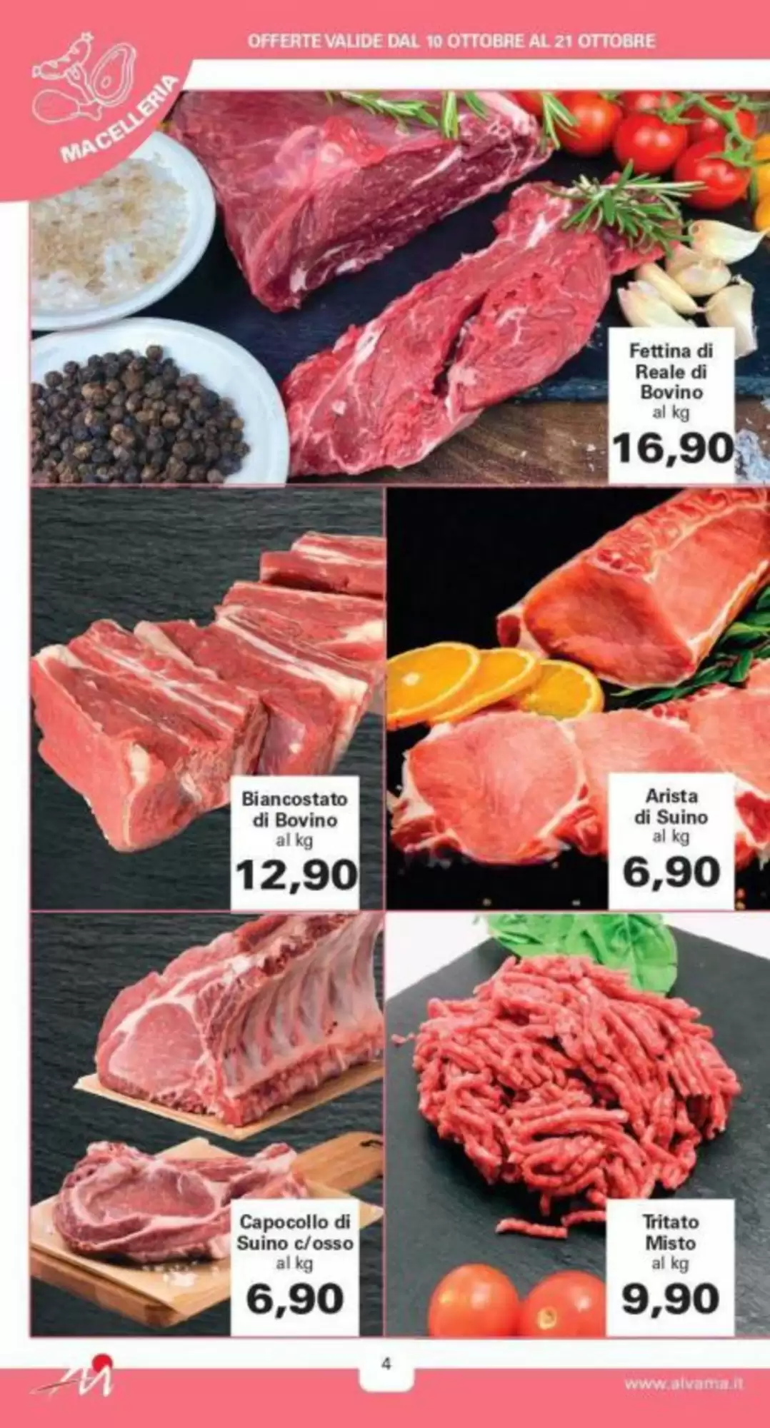 Volantino promozionale Alvama  valide dal 10/10/2026 - Pagina 4.