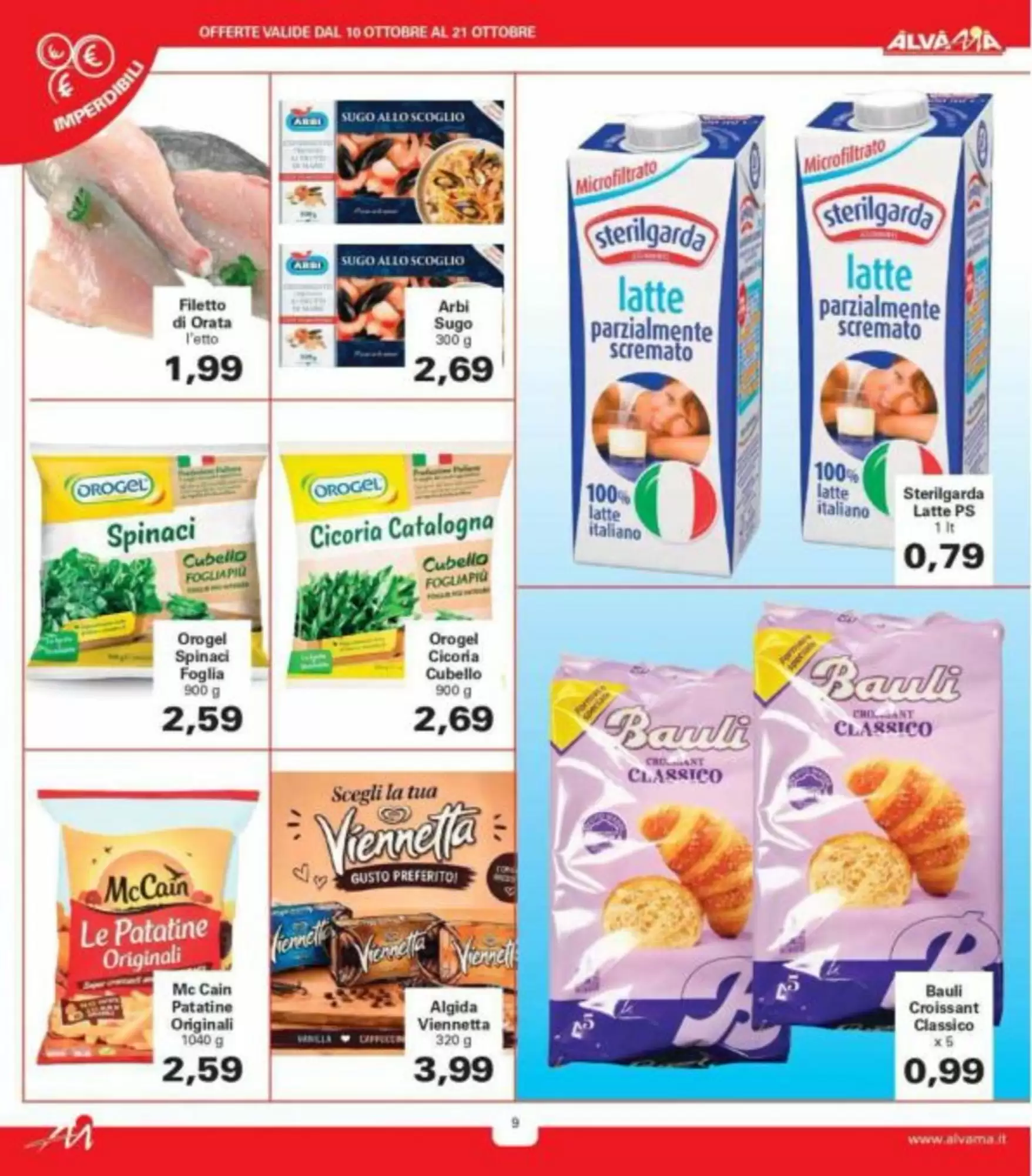 Volantino promozionale Alvama  valide dal 10/10/2026 - Pagina 9.
