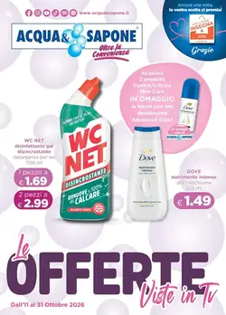 Volantino promozionale Acqua & Sapone  valide dal 11/10/2026