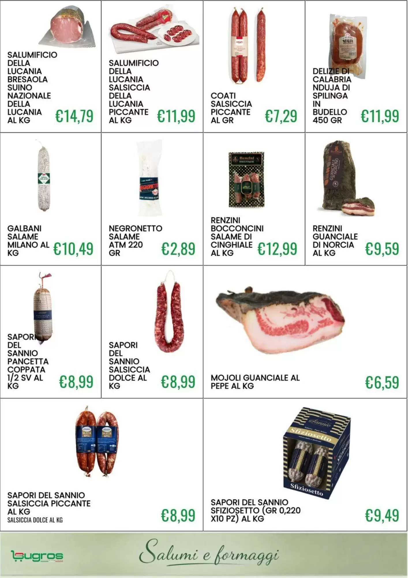 Volantino promozionale Sugros  valide dal 11/10/2026 - Pagina 10.