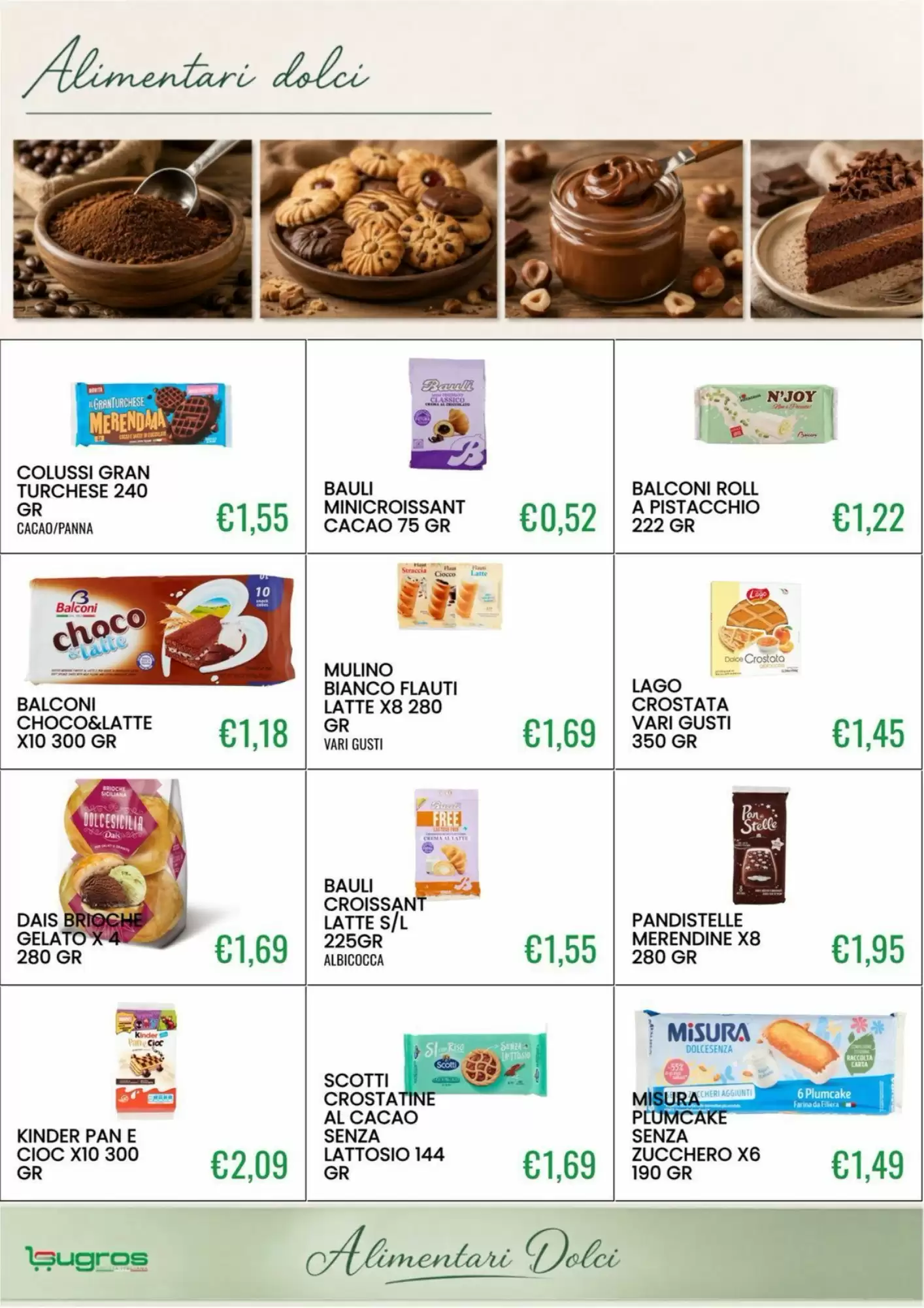 Volantino promozionale Sugros  valide dal 11/10/2026 - Pagina 20.
