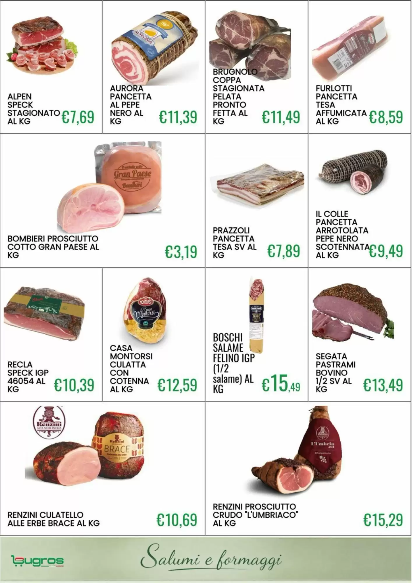 Volantino promozionale Sugros  valide dal 11/10/2026 - Pagina 9.