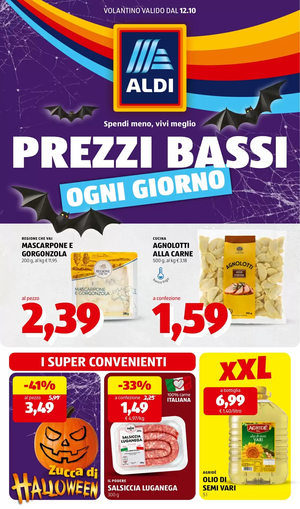 Volantino promozionale ALDI valide dal 12/10/2026 - Pagina 1.