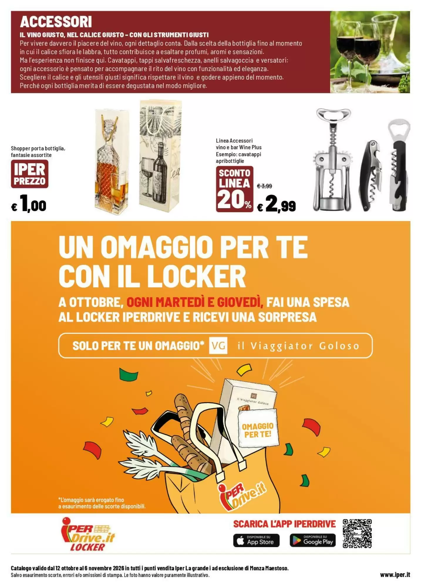 Volantino promozionale Iper La Grande  valide dal 12/10/2026 - Pagina 40.