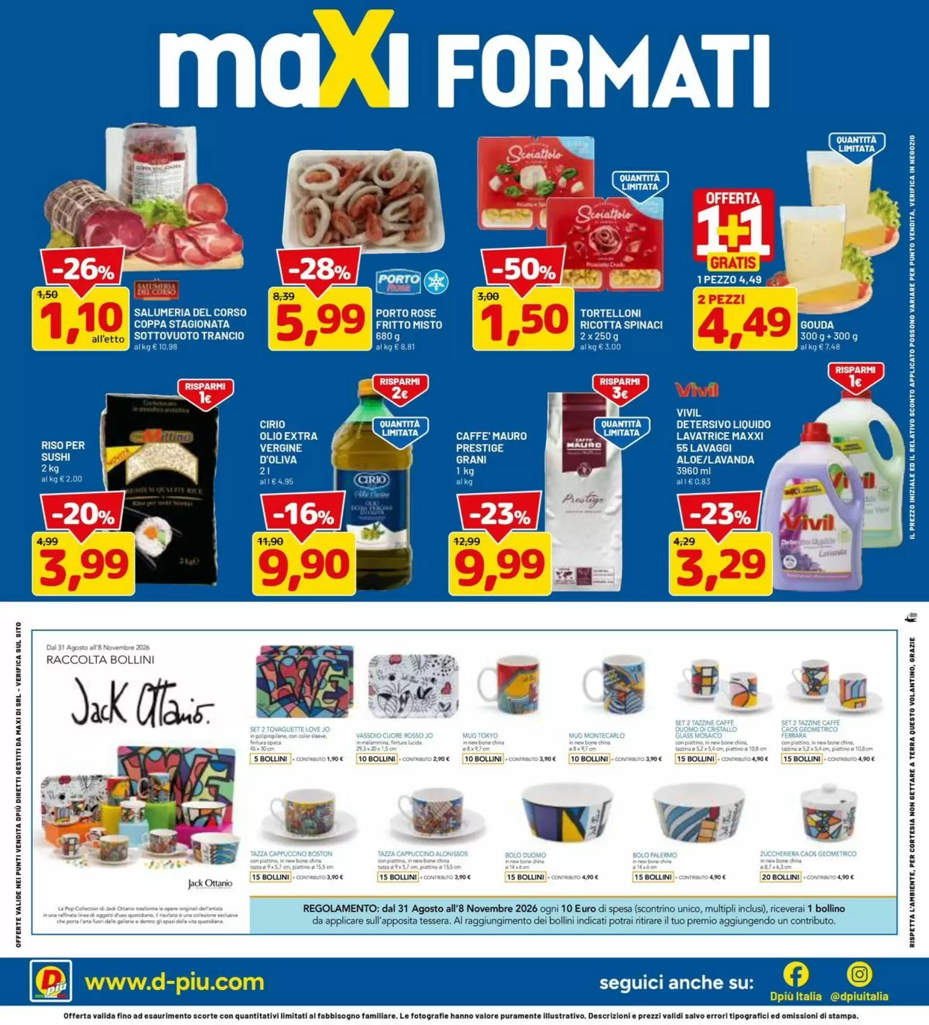 Volantino promozionale DPiù  valide dal 12/10/2026 - Pagina 20.