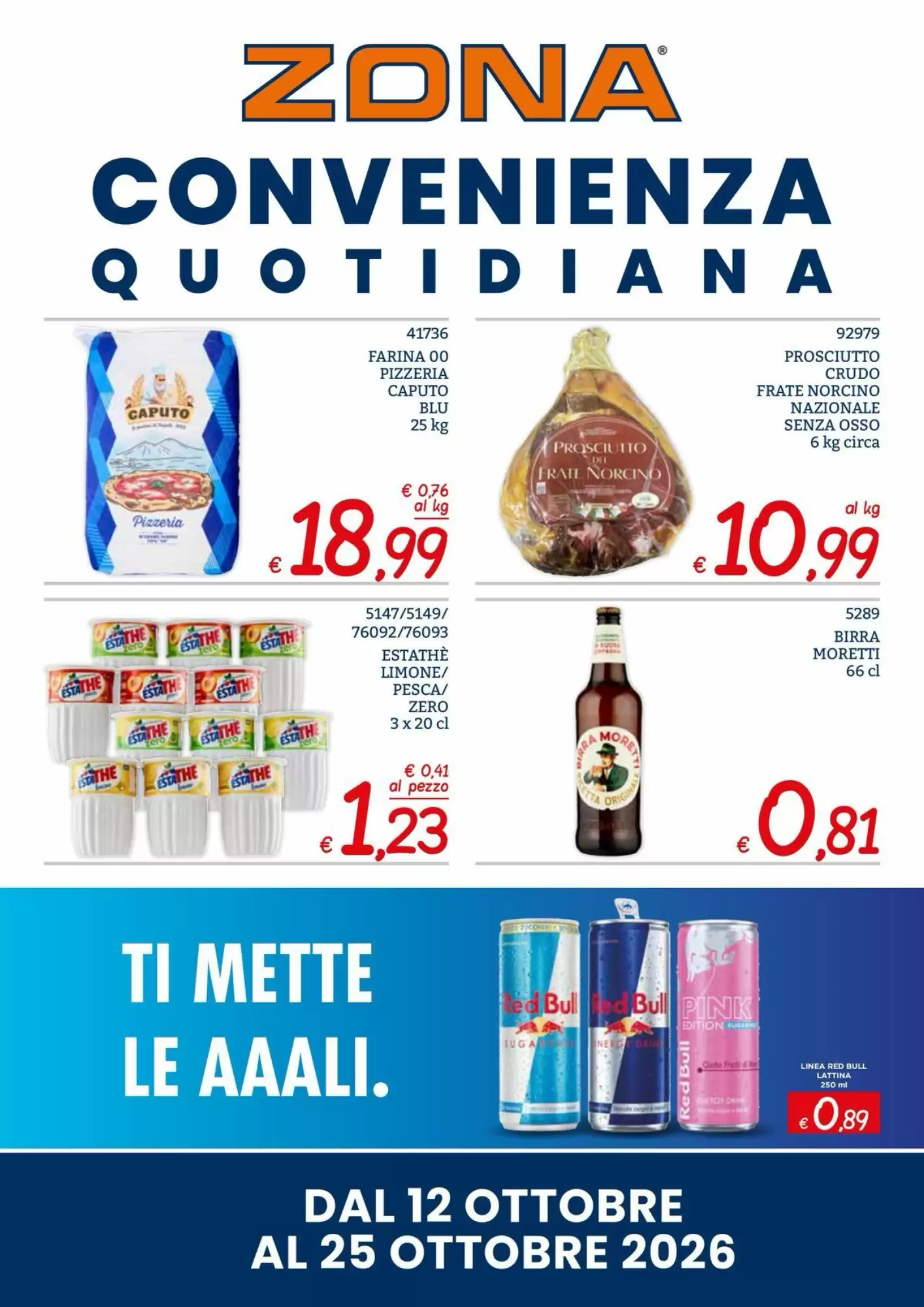 Volantino promozionale Zona valide dal 12/10/2026 - Pagina 1.